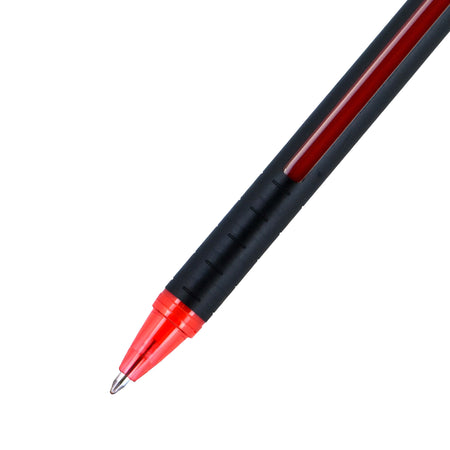 uni Jetstream 101 Ballpoint Pen, Medium Point, 1.0mm, Red Ink, Dozen