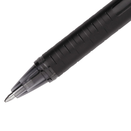 uni Jetstream 101 Ballpoint Pens, Medium Point, 1.0mm, Black Ink, Dozen