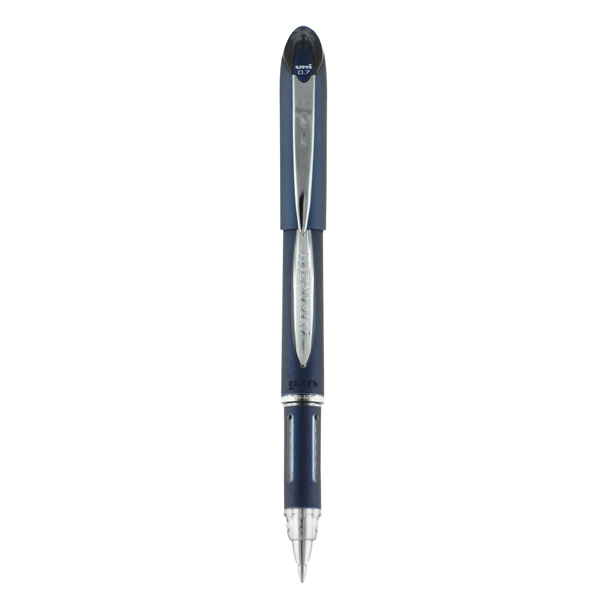 uni Jetstream Ballpoint Pen, Fine Point, 0.7mm, Black Ink, Dozen