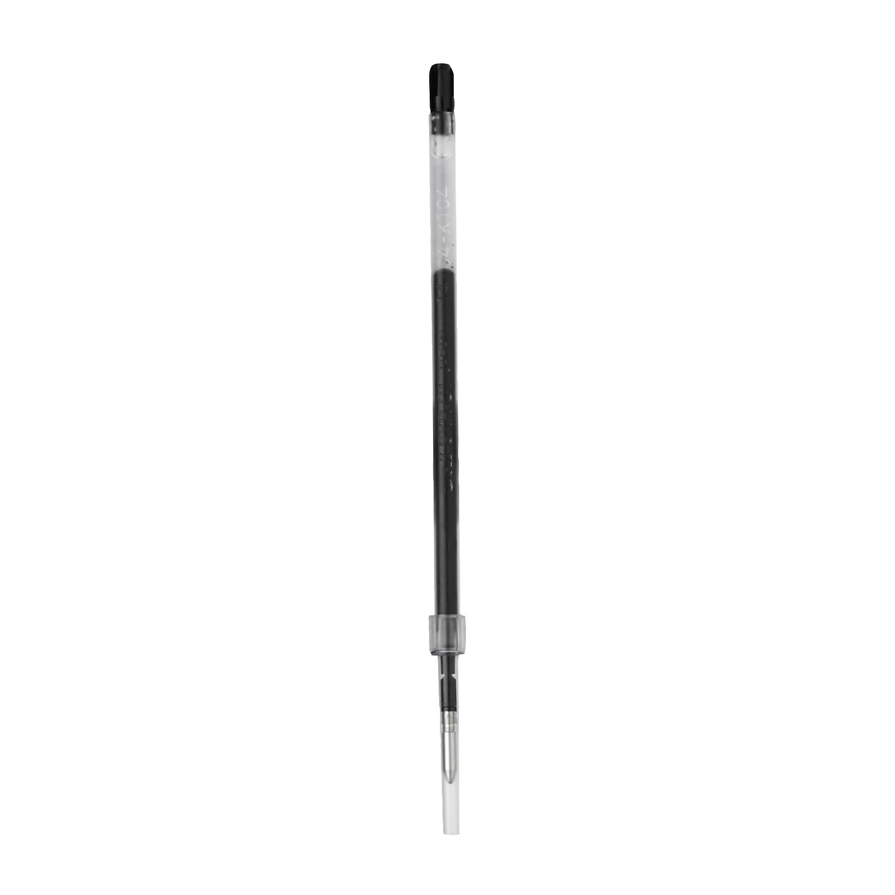 uni Jetstream RT Ballpoint Pen Refills, Medium Point, 1.0mm, Black Ink, 2/Pack