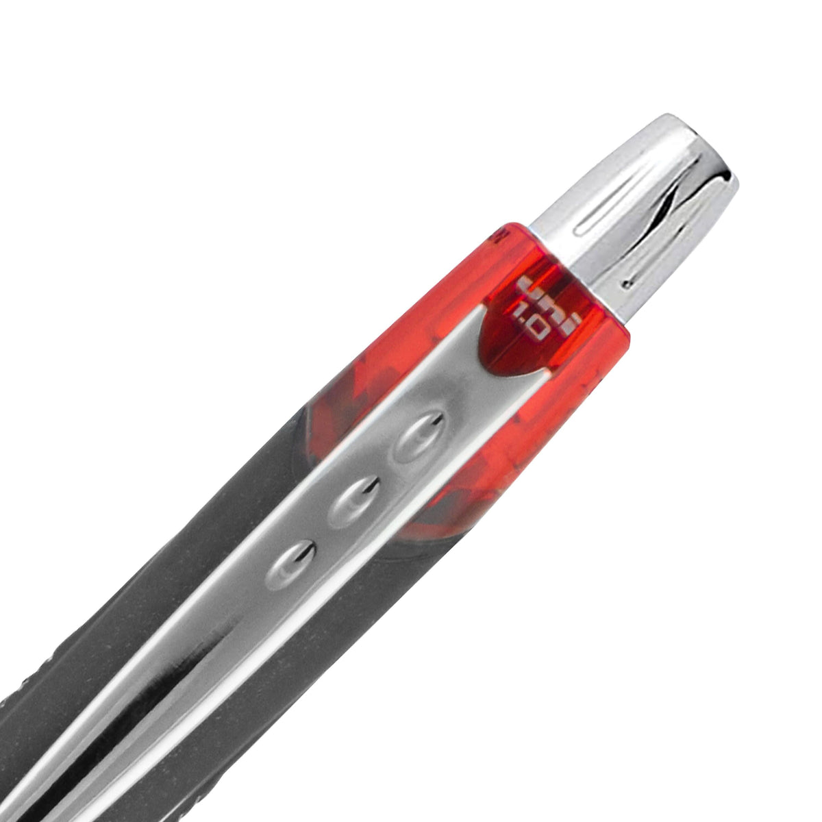 uni Jetstream RT Retractable Ballpoint Pen, Medium Point, 1.0mm, Red Ink, Dozen