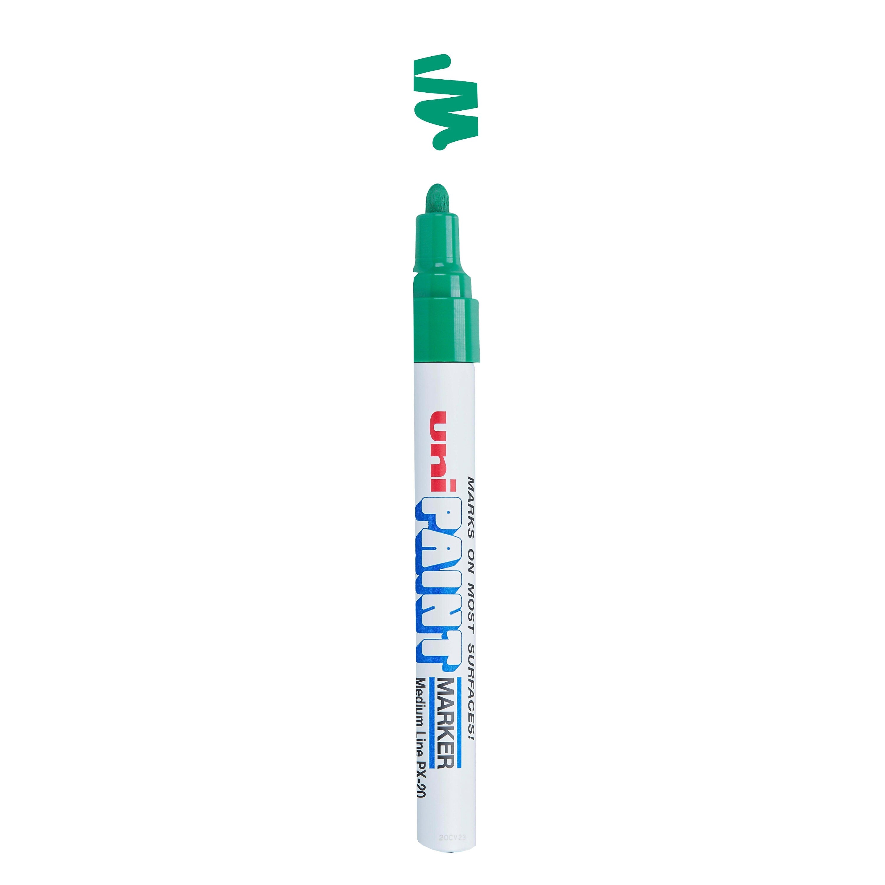 uni PAINT PX-20 Oil-Based Marker, Medium Tip, Green