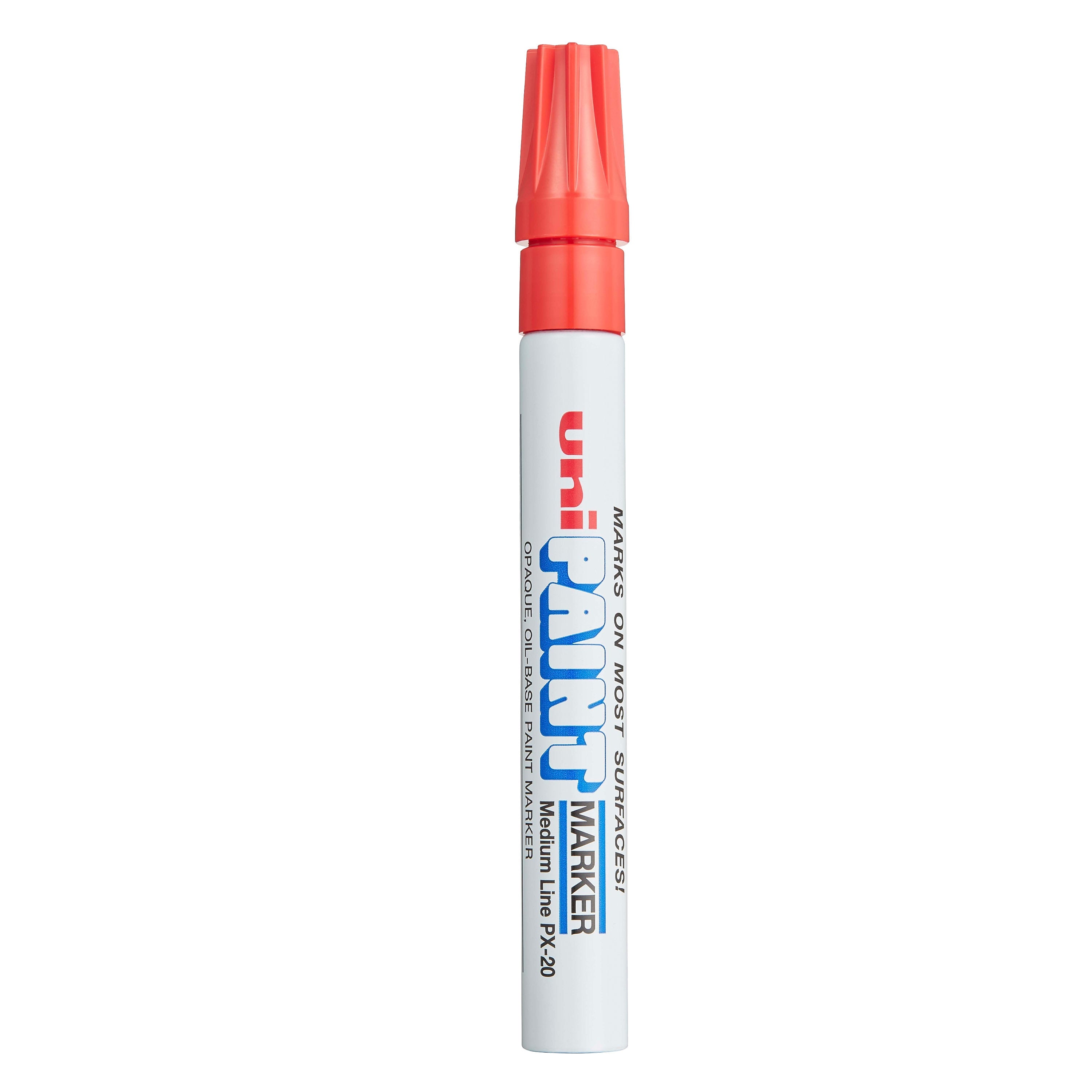 uni PAINT PX-20 Oil-Based Marker, Medium Tip, Red