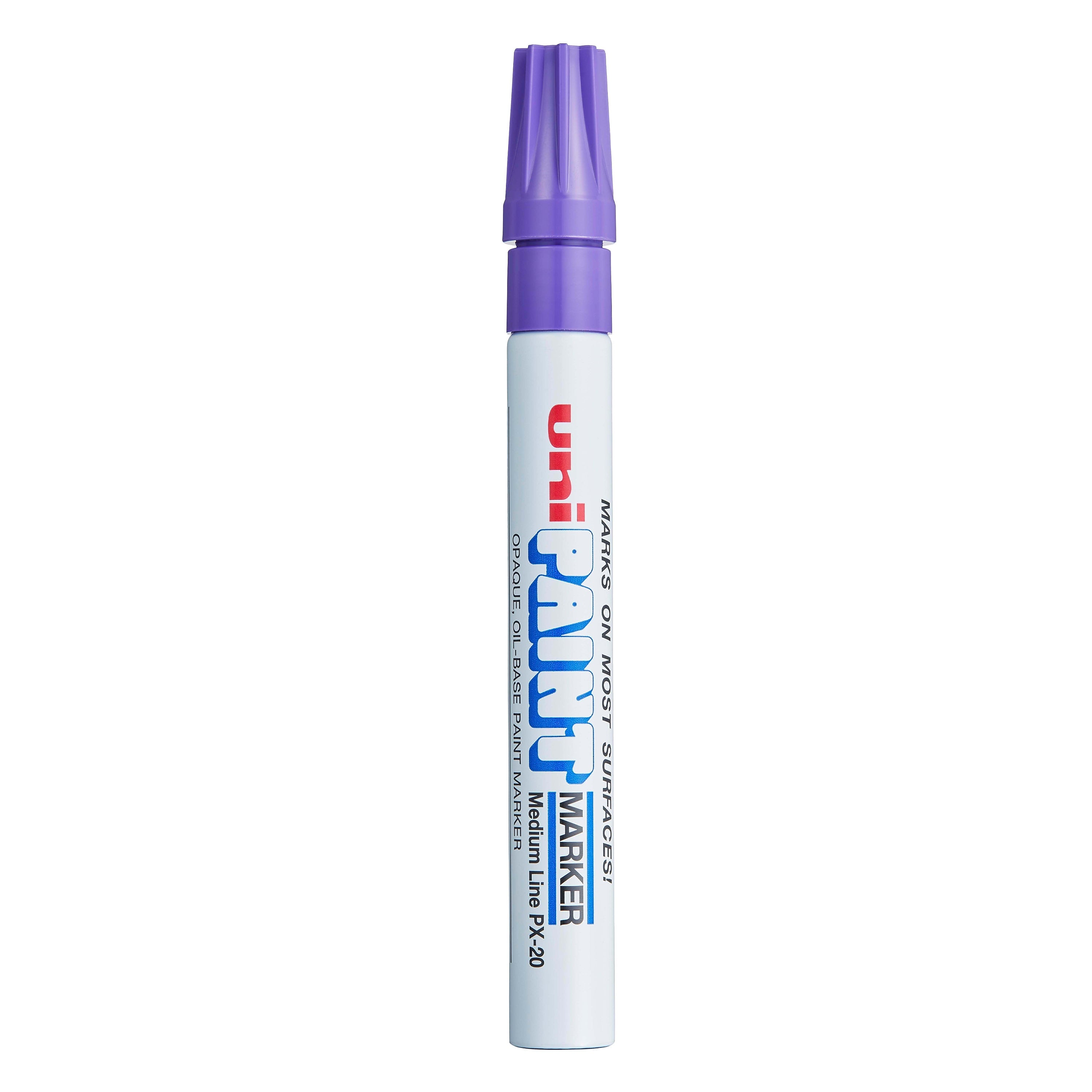 uni PAINT PX-20 Oil-Based Marker, Medium Tip, Violet