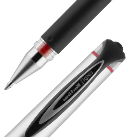 uniball 207 Impact Gel Pens, Bold Point, 1.0mm, Red Ink