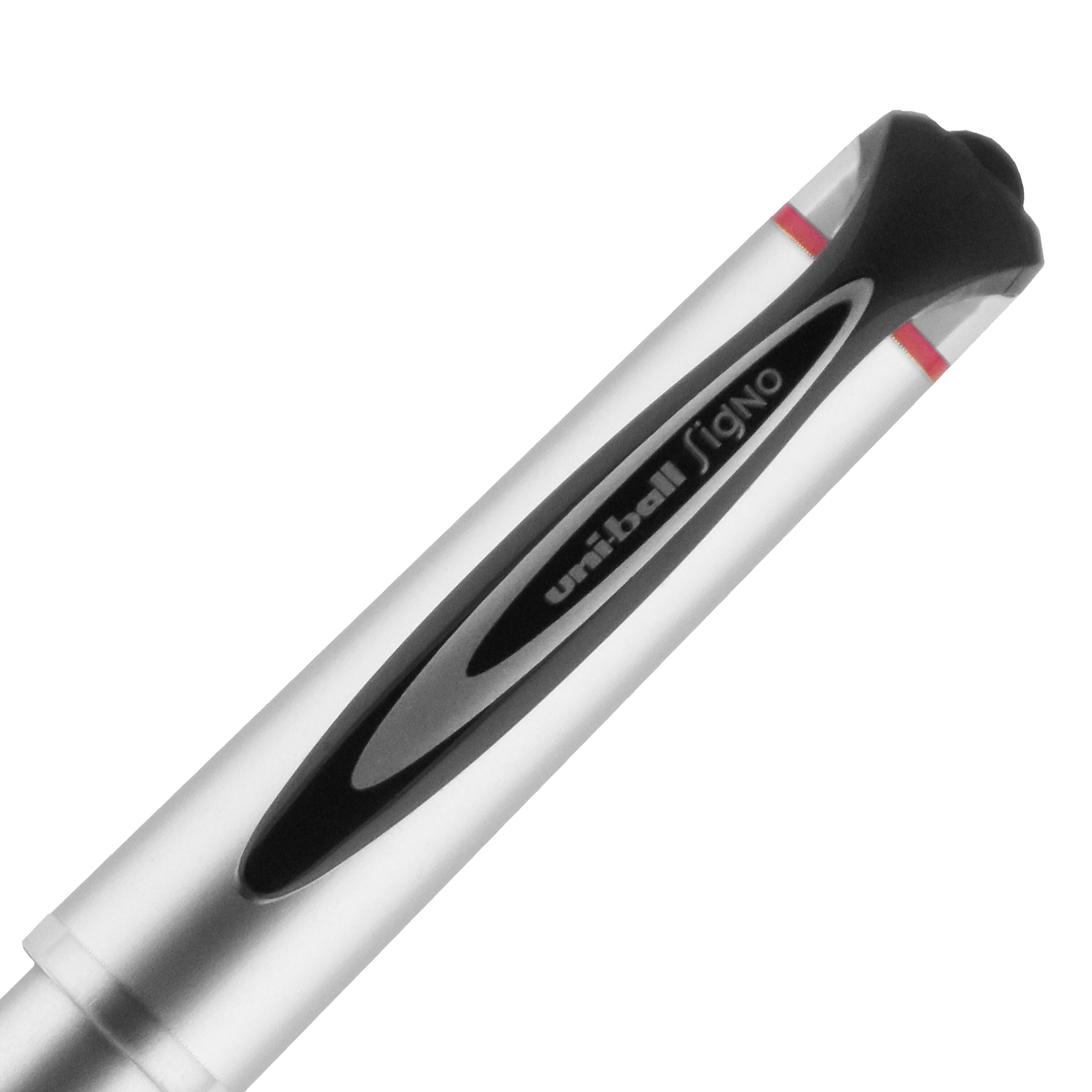 uniball 207 Impact Gel Pens, Bold Point, 1.0mm, Red Ink