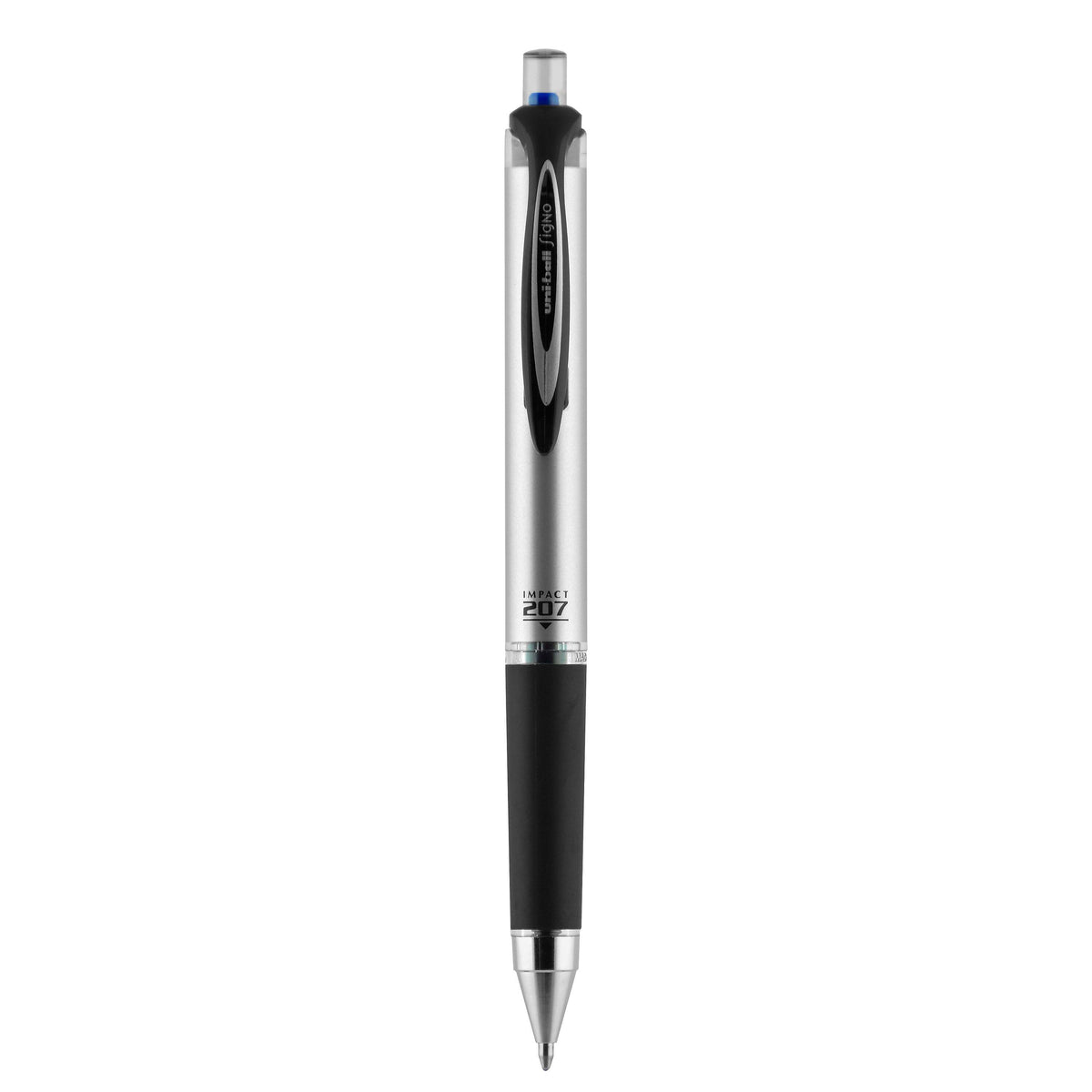 uniball 207 Impact Retractable Gel Pens, Bold Point, 1.0mm, Blue Ink