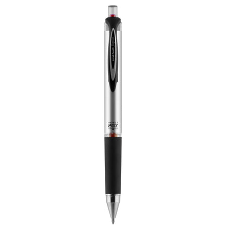 uniball 207 Impact Retractable Gel Pens, Bold Point, 1.0mm, Red Ink