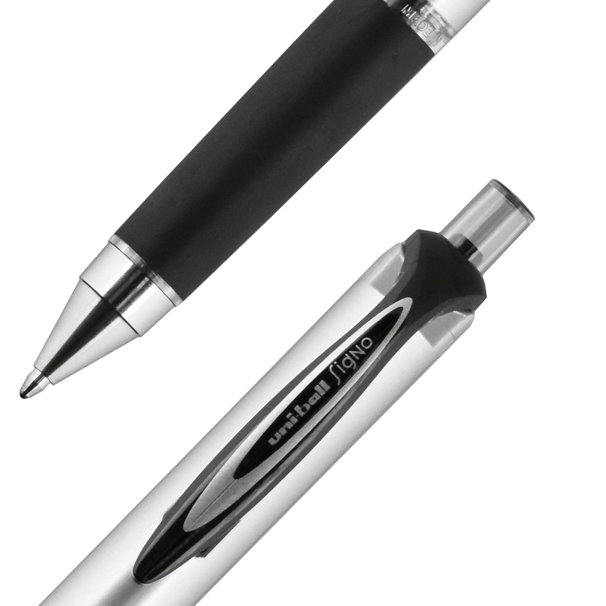 uniball 207 Impact RT Retractable Gel Pens, Bold Point, 1.0mm, Black Ink