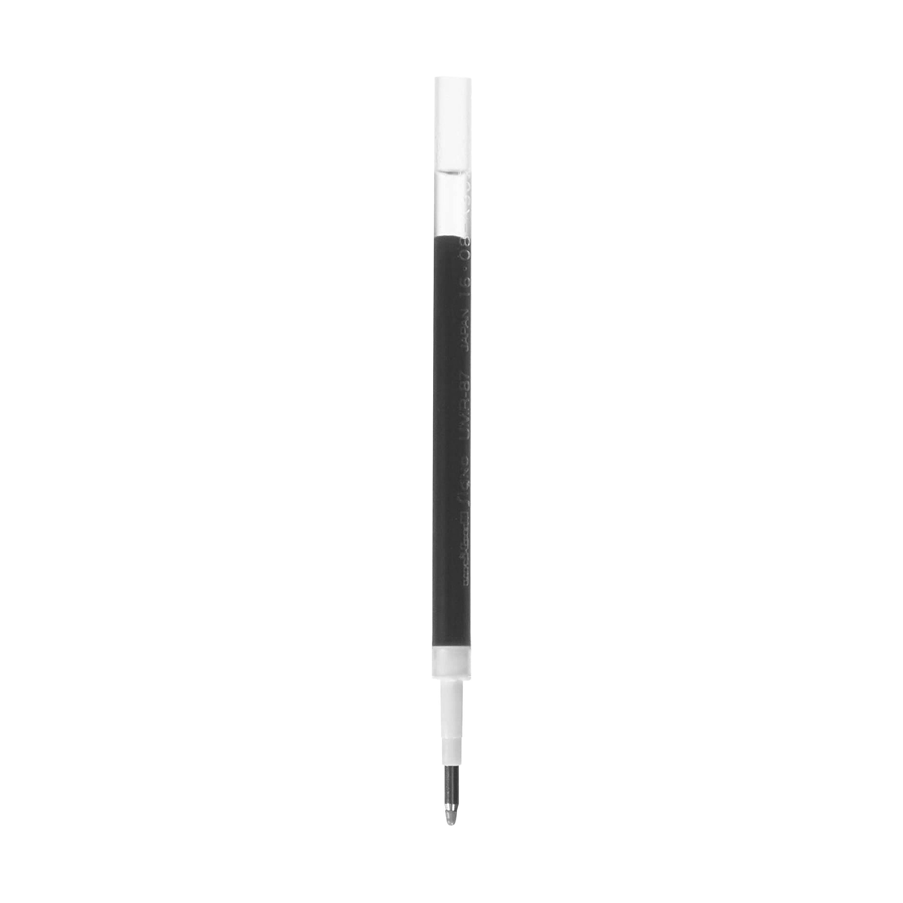 uniball 207 Retractable Gel Pen Refills, Medium Point, 0.7mm, Black Ink, 2/Pack