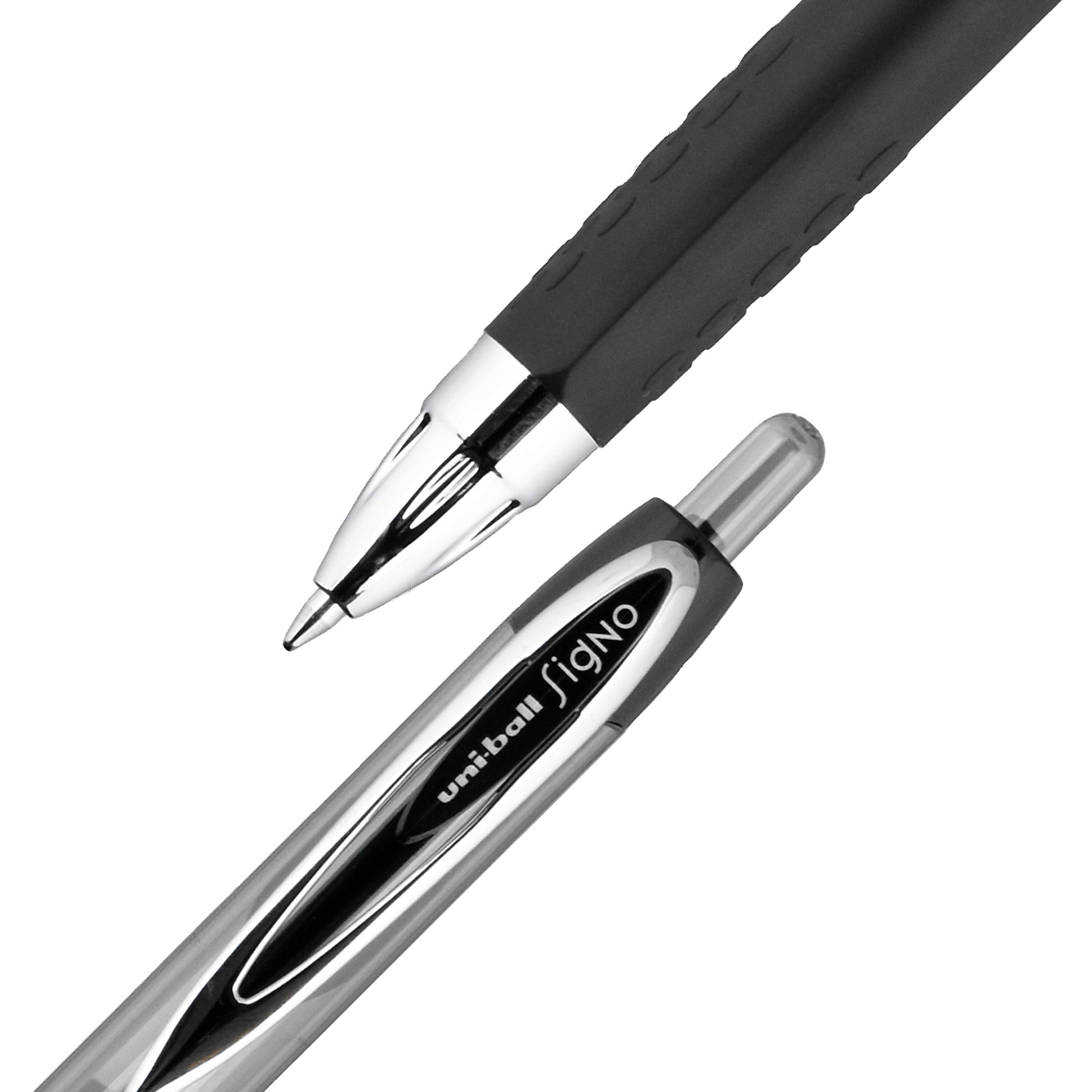 uniball 207 Retractable Gel Pens, Medium Point, 0.7mm, Assorted Ink, 5/Pack