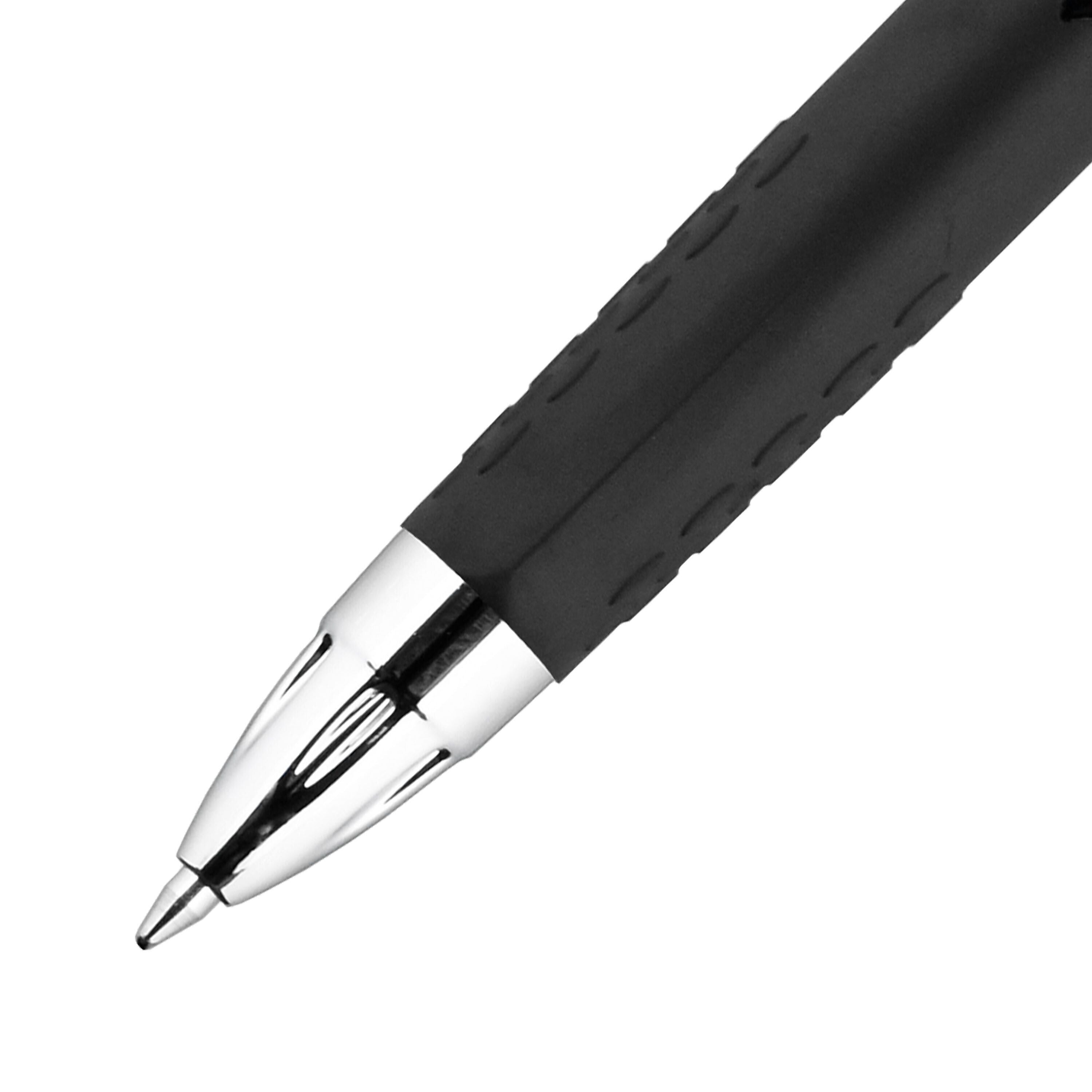 uniball 207 Retractable Gel Pens, Medium Point, 0.7mm, Red Ink, Dozen
