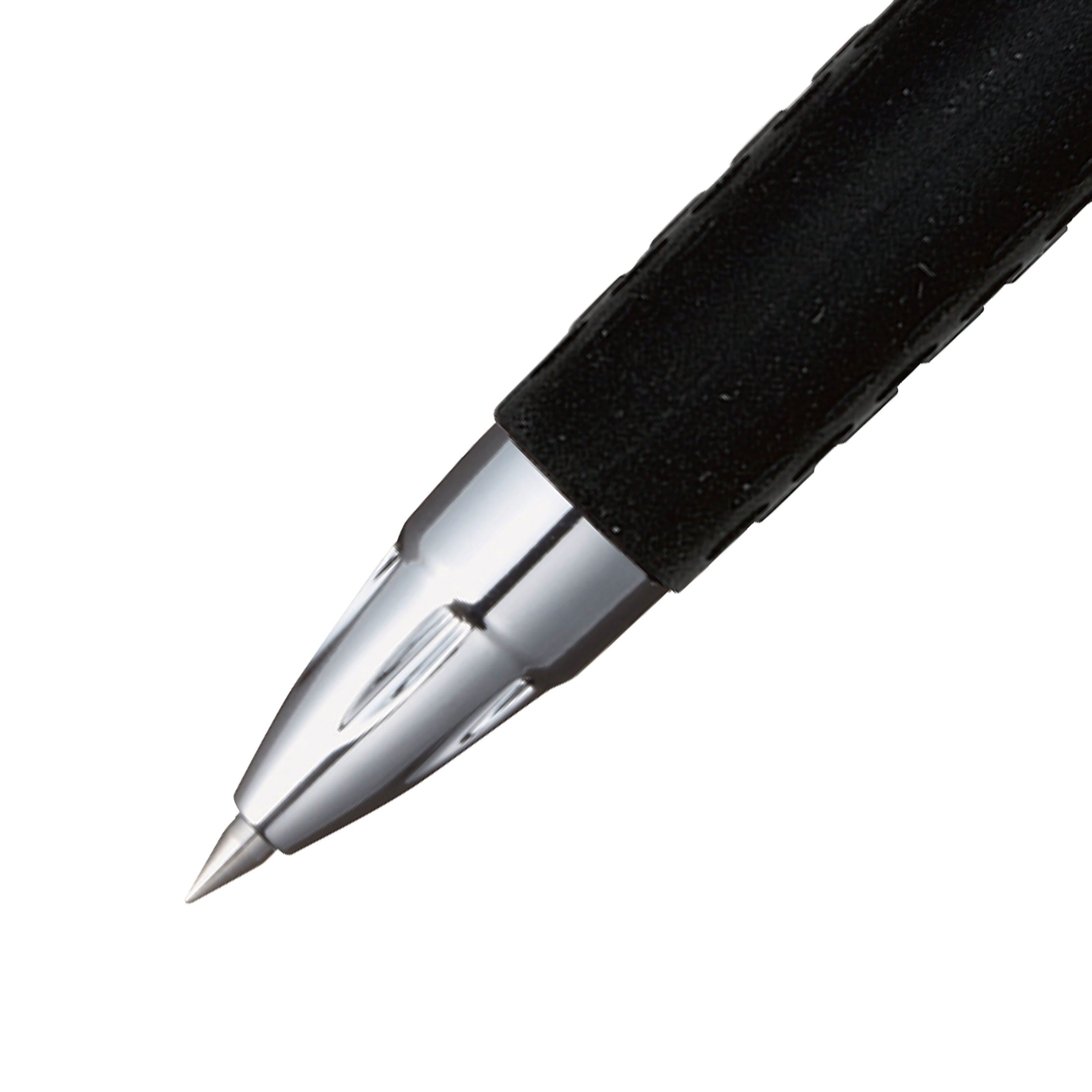 uniball 207 Retractable Gel Pens, Micro Point, 0.5mm, Black Ink, Dozen