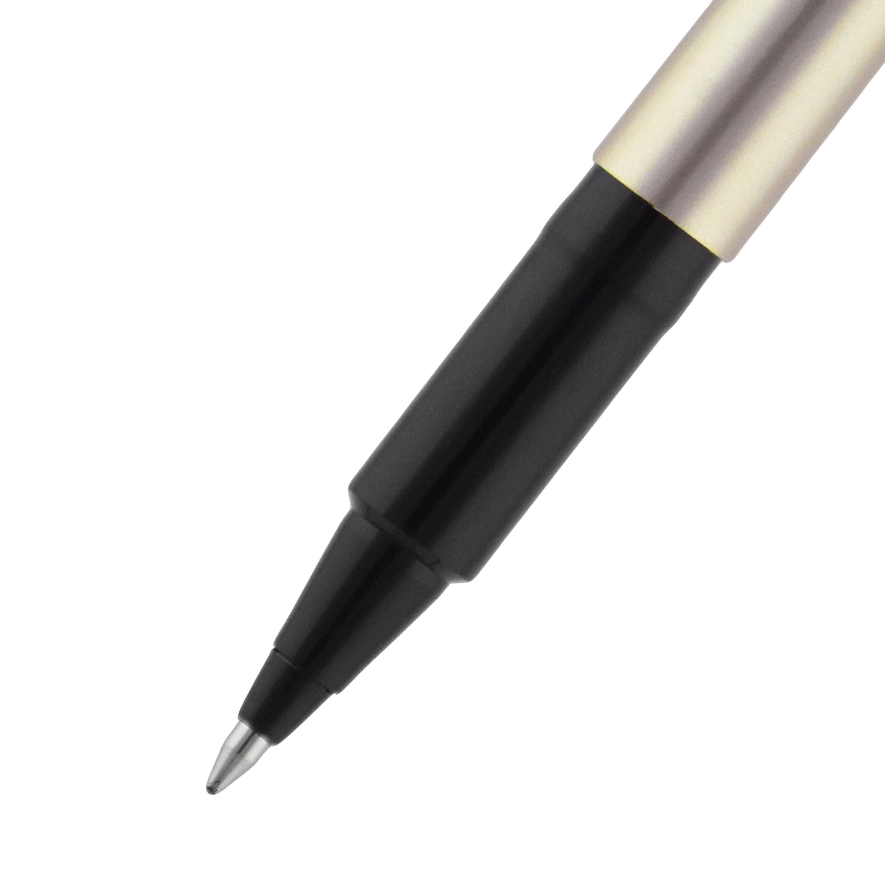 uniball Deluxe Rollerball Pens, Fine Point, 0.7mm, Black Ink