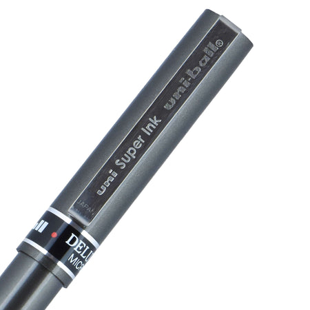 uniball Deluxe Rollerball Pens, Micro Point, 0.5mm, Black Ink