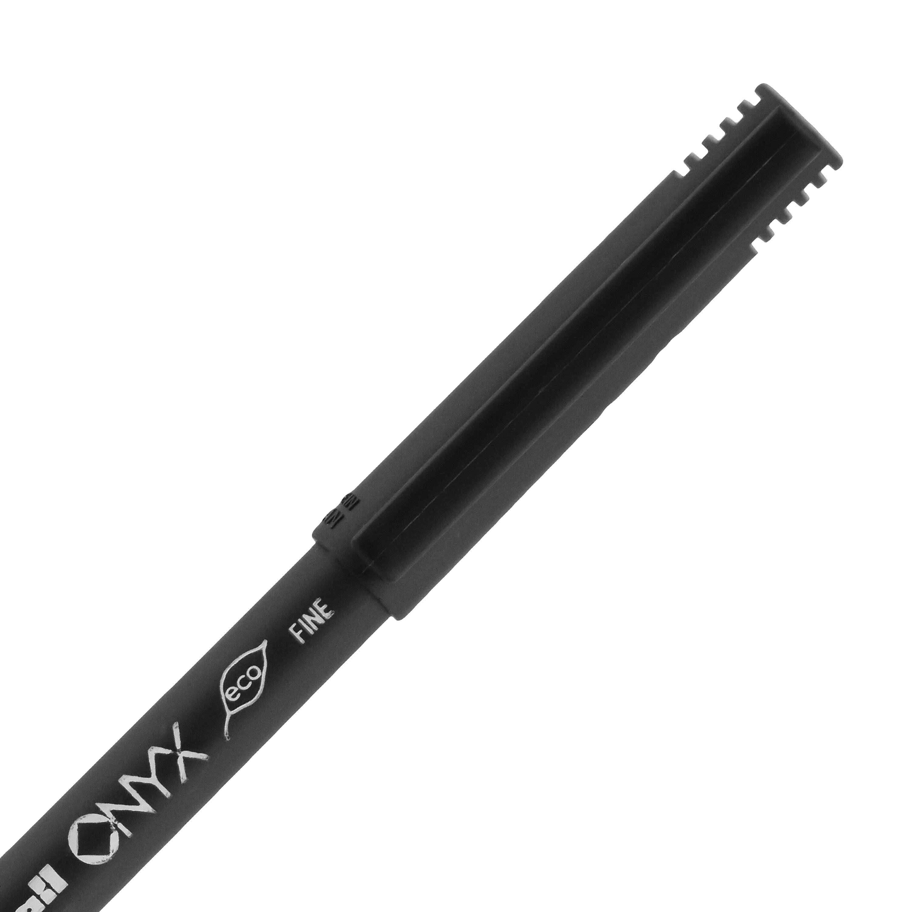 uniball Onyx Rollerball Pen, Fine Point, 0.7mm, Red Ink, Dozen