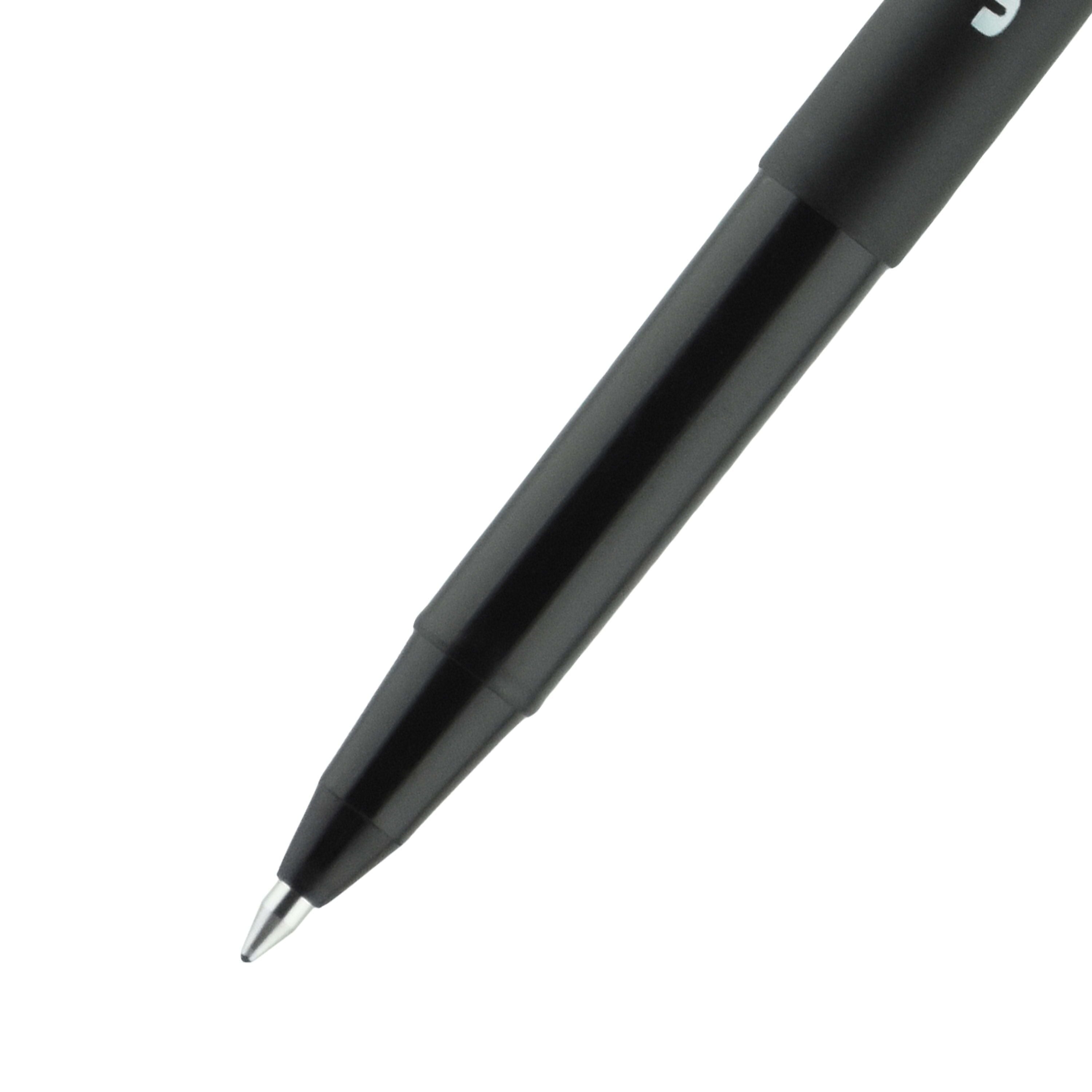 uniball Onyx Rollerball Pens, Fine Point, 0.7mm, Black Ink, Dozen