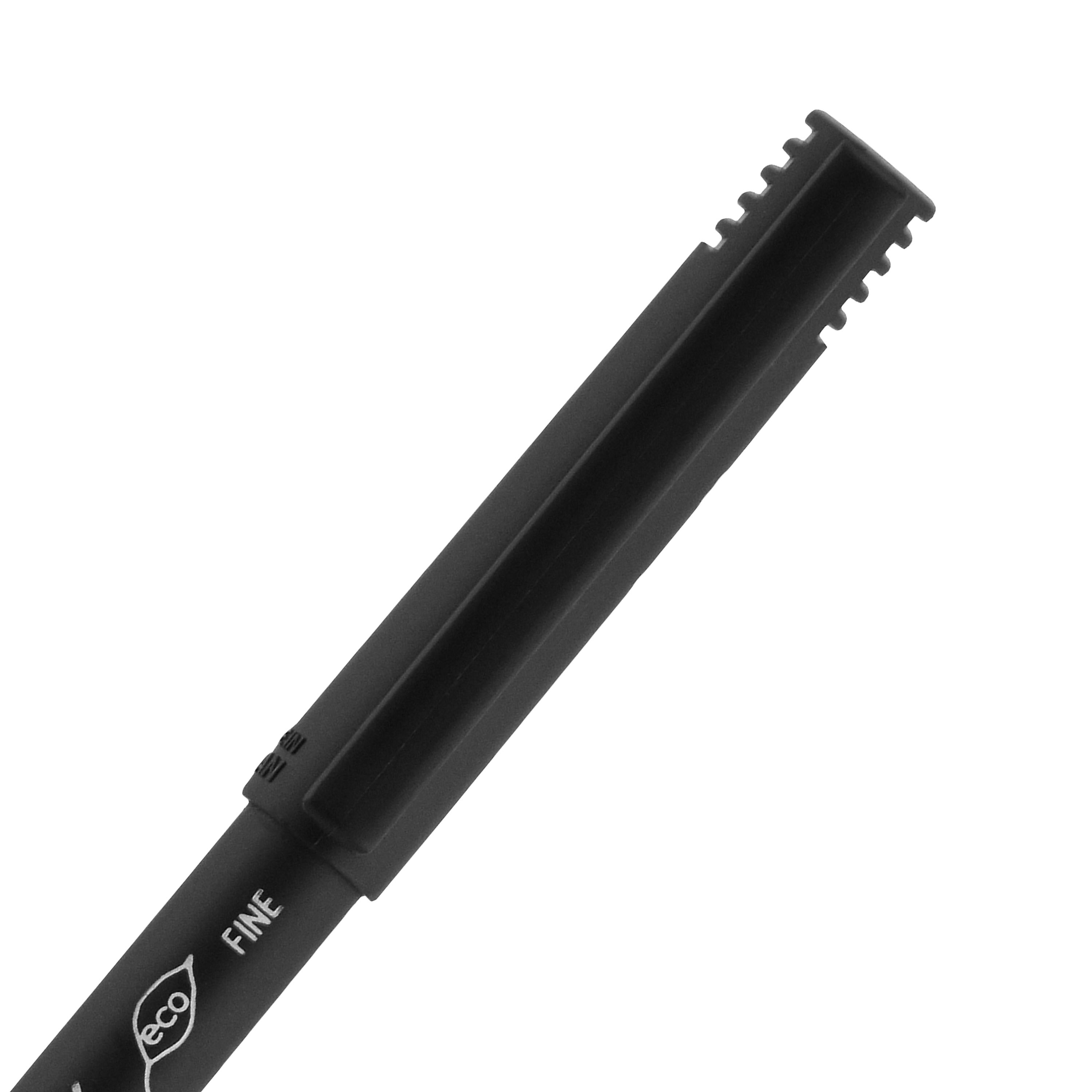 uniball Onyx Rollerball Pens, Fine Point, 0.7mm, Blue Ink, Dozen