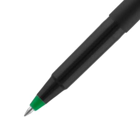 uniball Roller Rollerball Pens, Fine Point, 0.7mm, Green Ink, Dozen