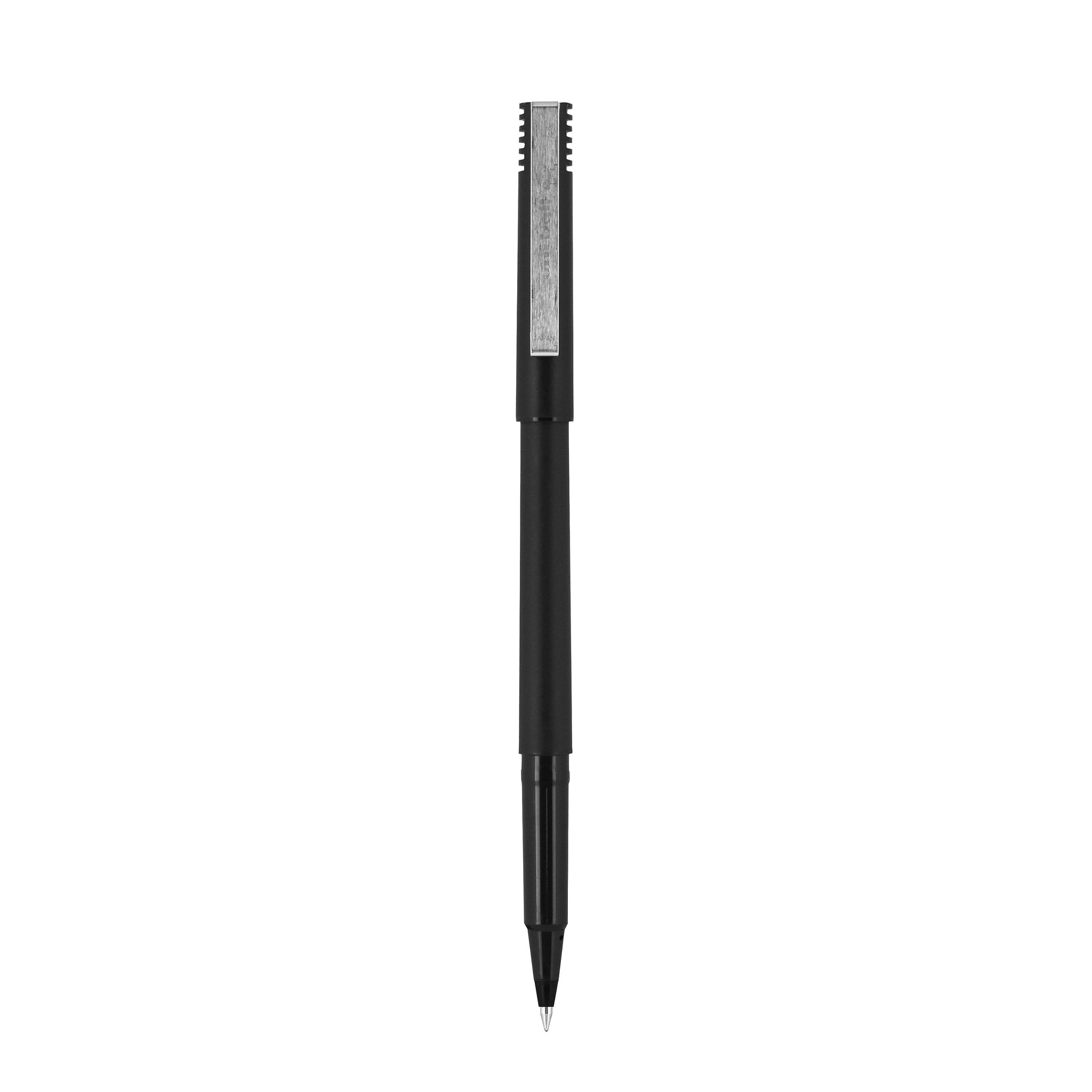 uniball Roller Rollerball Pens, Micro Point, 0.5mm, Black Ink