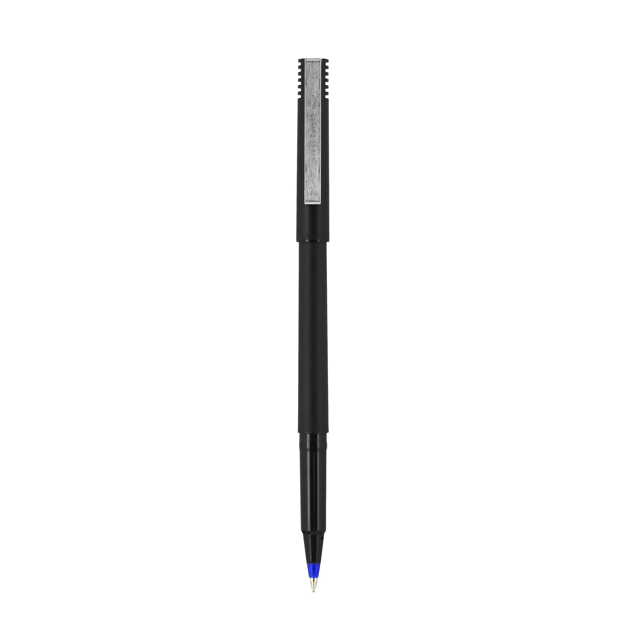 uniball Roller Rollerball Pens, Micro Point, 0.5mm, Blue Ink