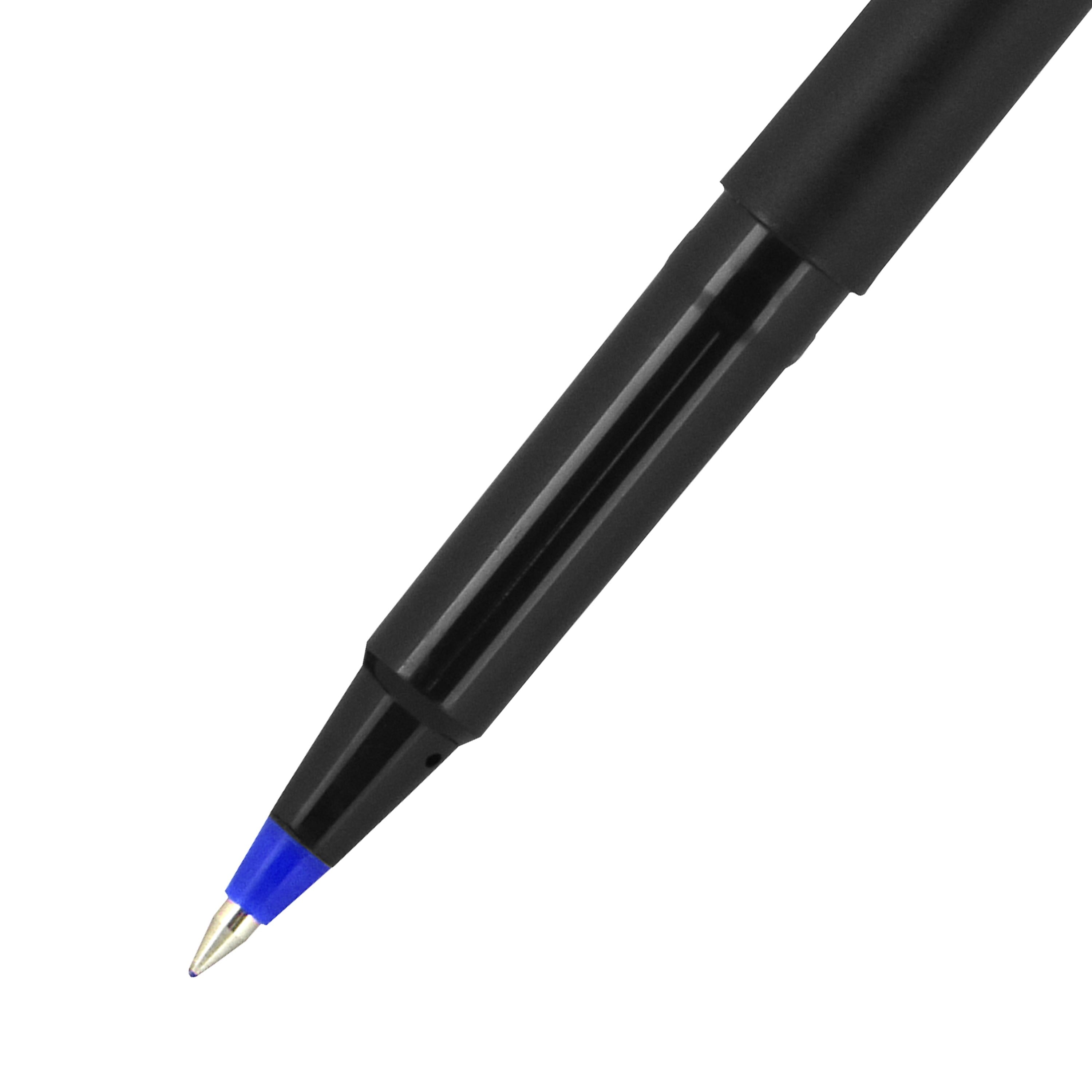 uniball Roller Rollerball Pens, Micro Point, 0.5mm, Blue Ink