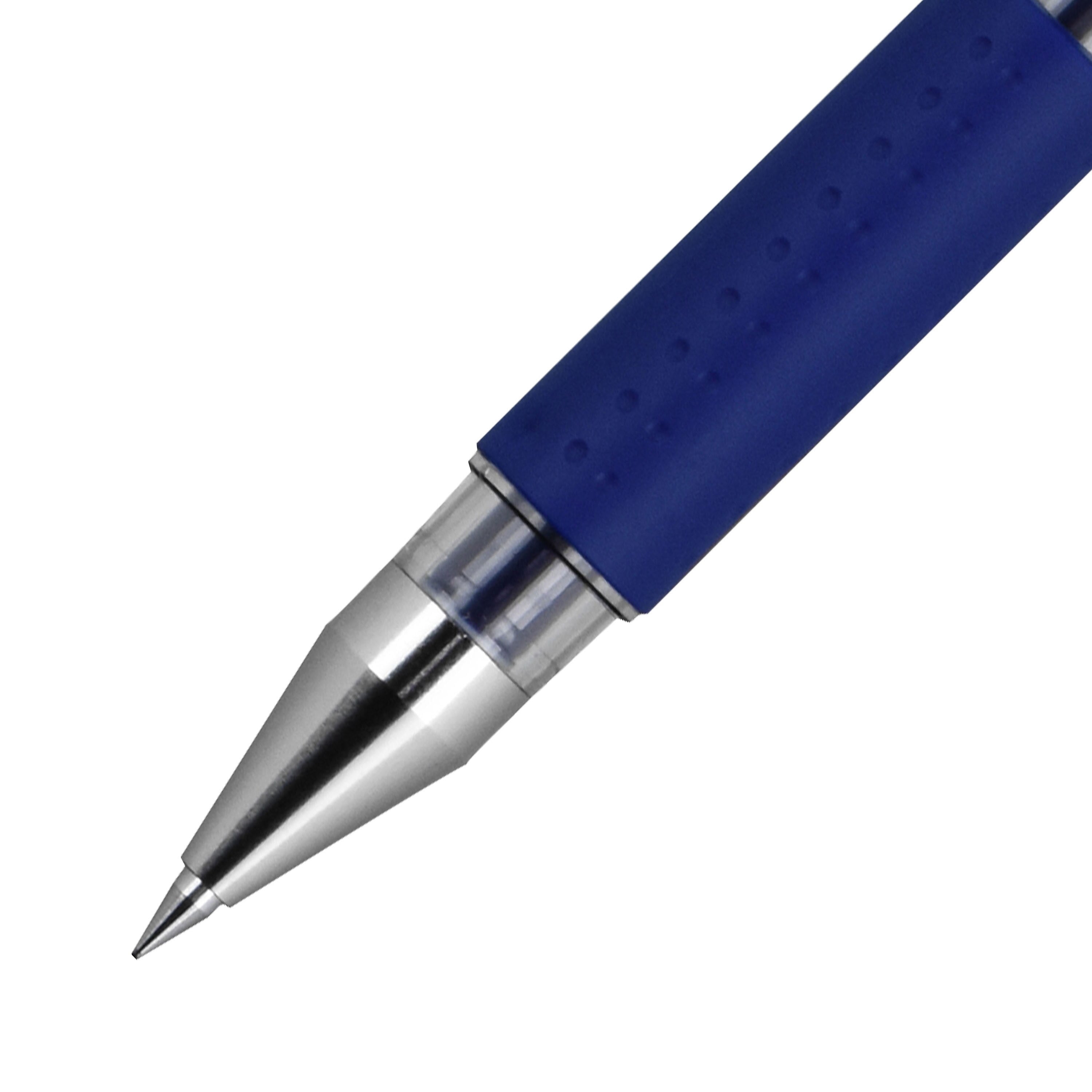 uniball Signo DX Gel Pens, Ultra Micro Point, 0.38mm, Assorted Ink, 8/Pack