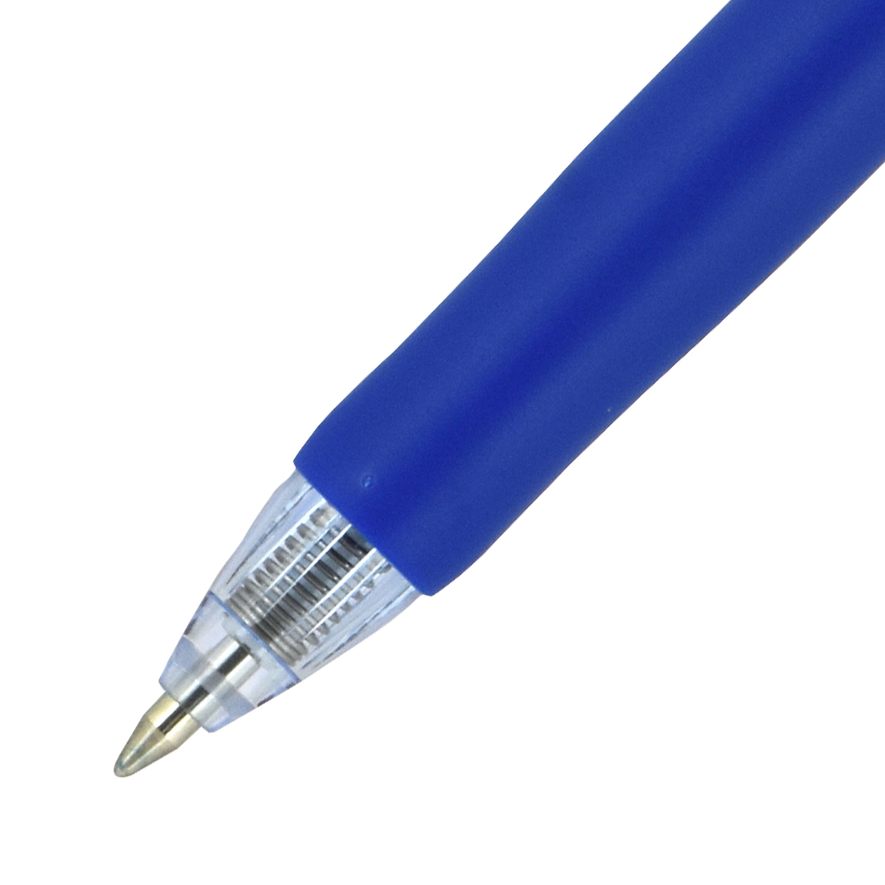 uniball Signo RT Gel Pens, Medium Point, 0.7mm, Blue Ink, Dozen