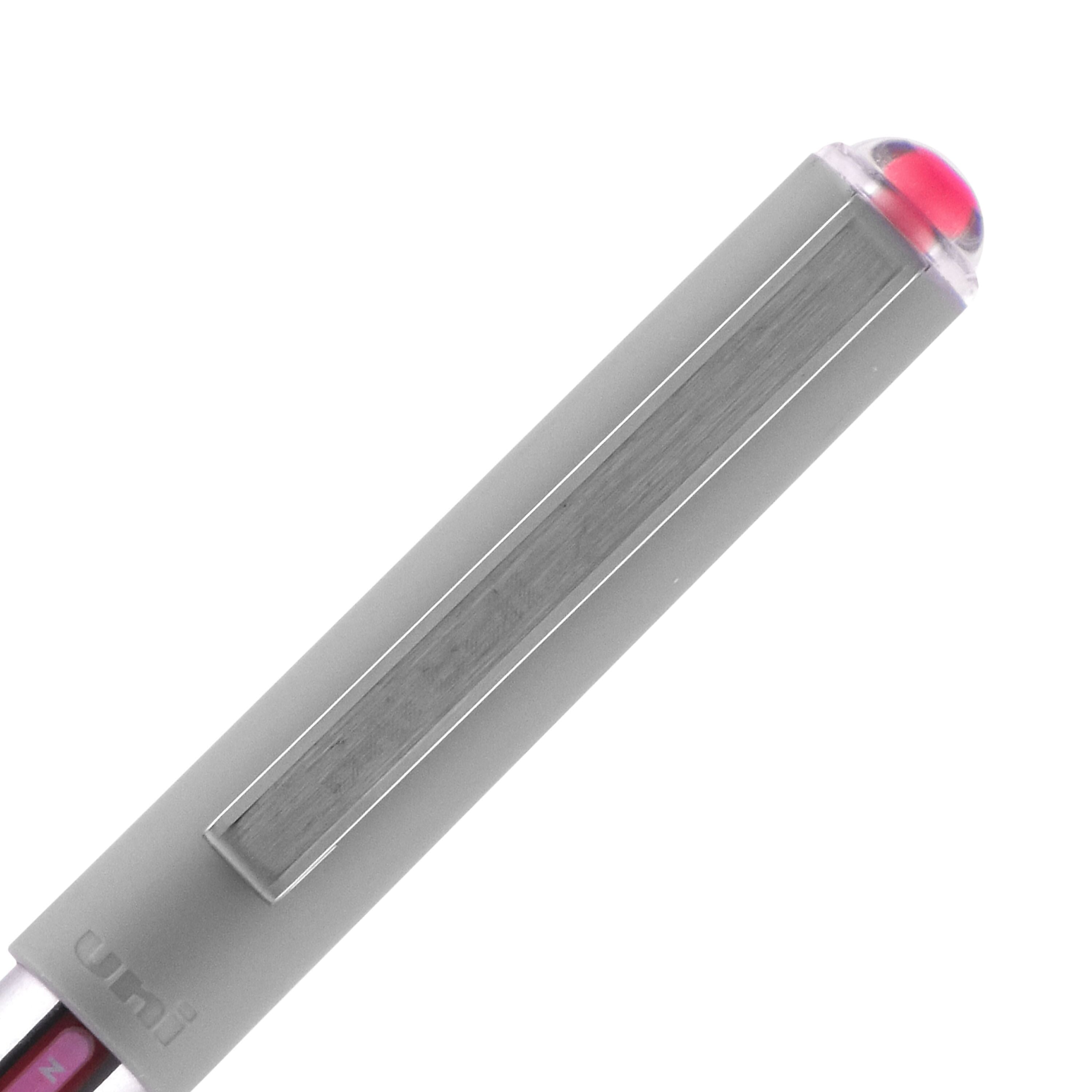 uniball Vision Designer Rollerball Pens, Fine Point, 0.7mm, Passion Pink Ink