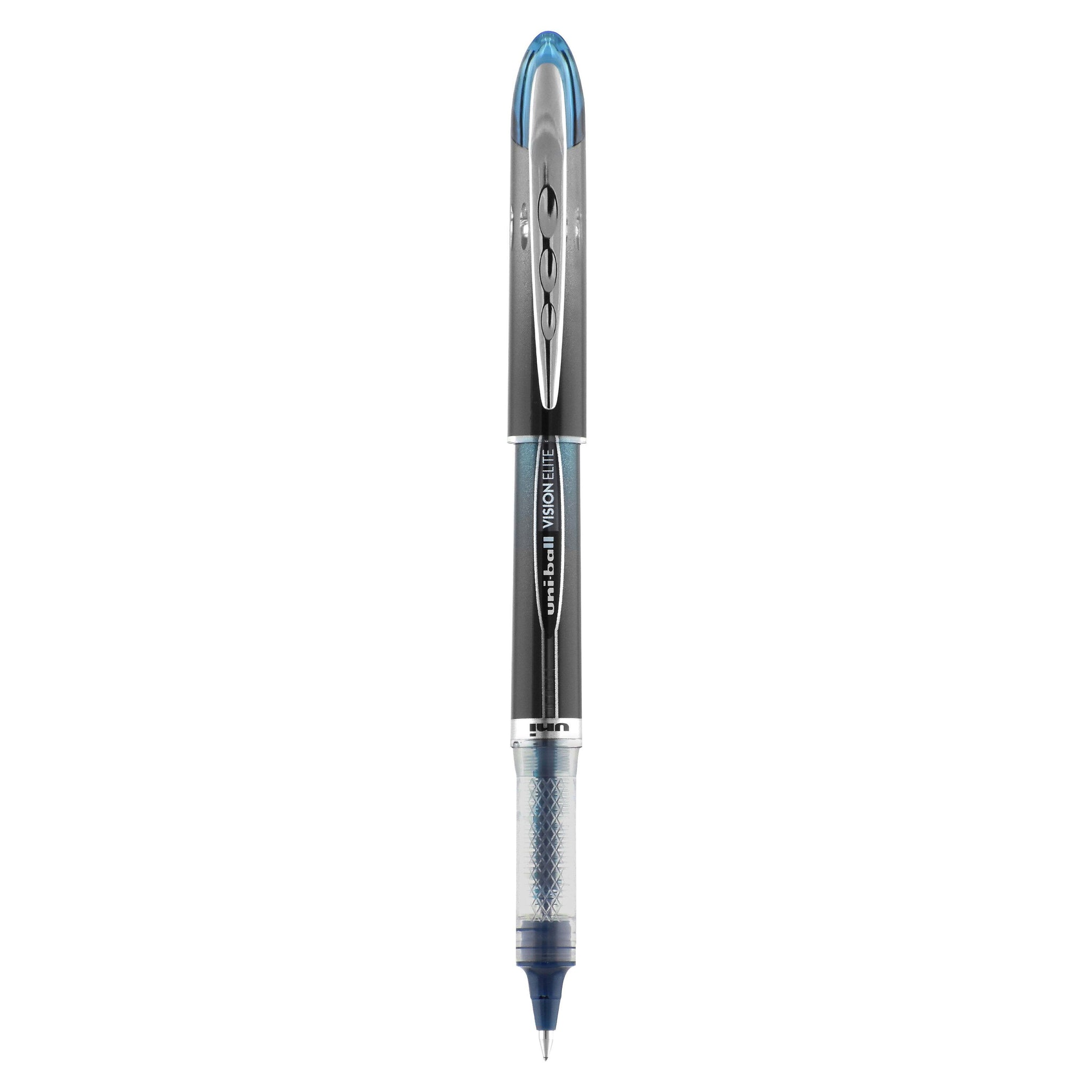 uniball Vision Elite BLX Rollerball Pens, Micro Point, 0.5mm, Blue Ink