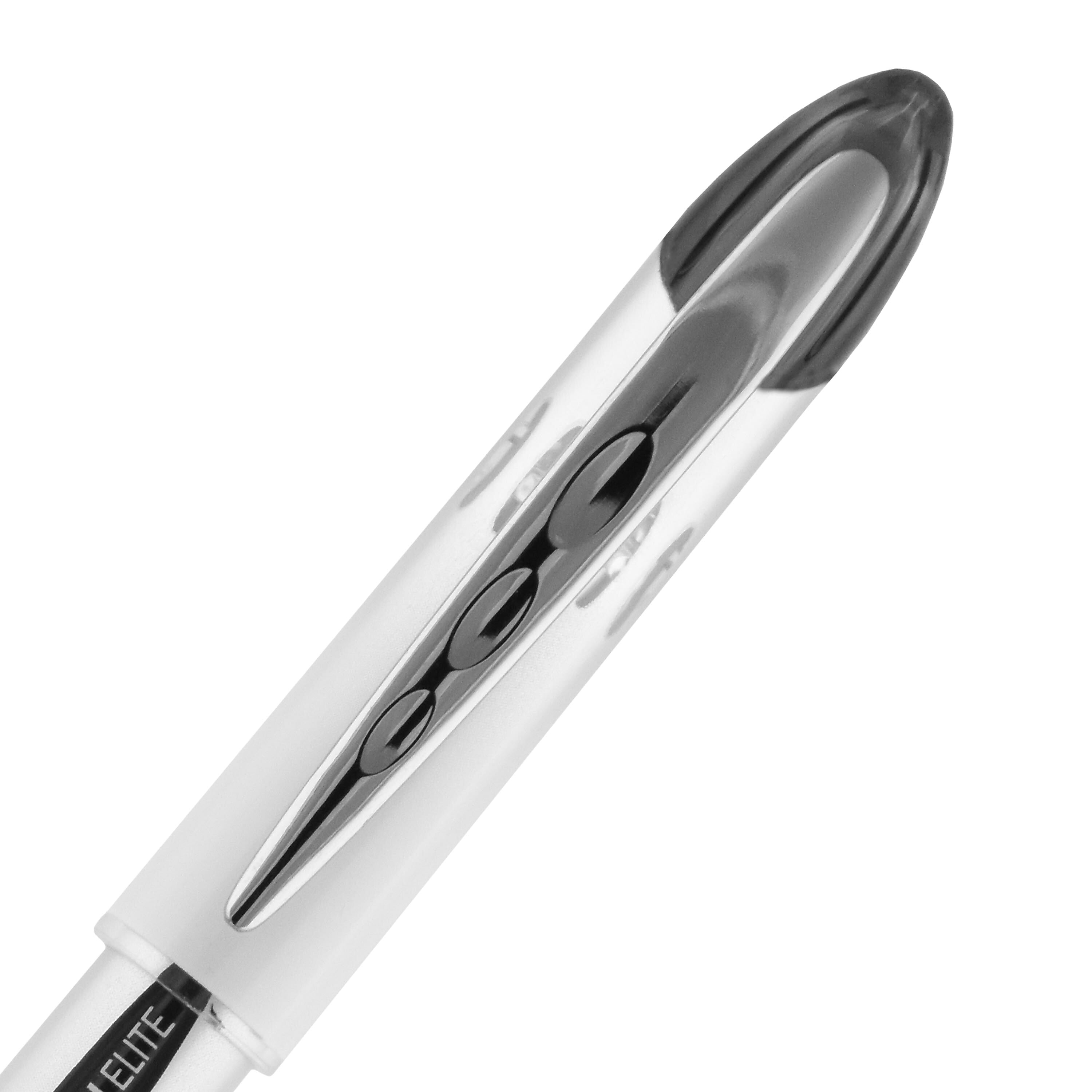 uniball Vision Elite Rollerball Pens, Bold Point, 0.8mm, Black Ink