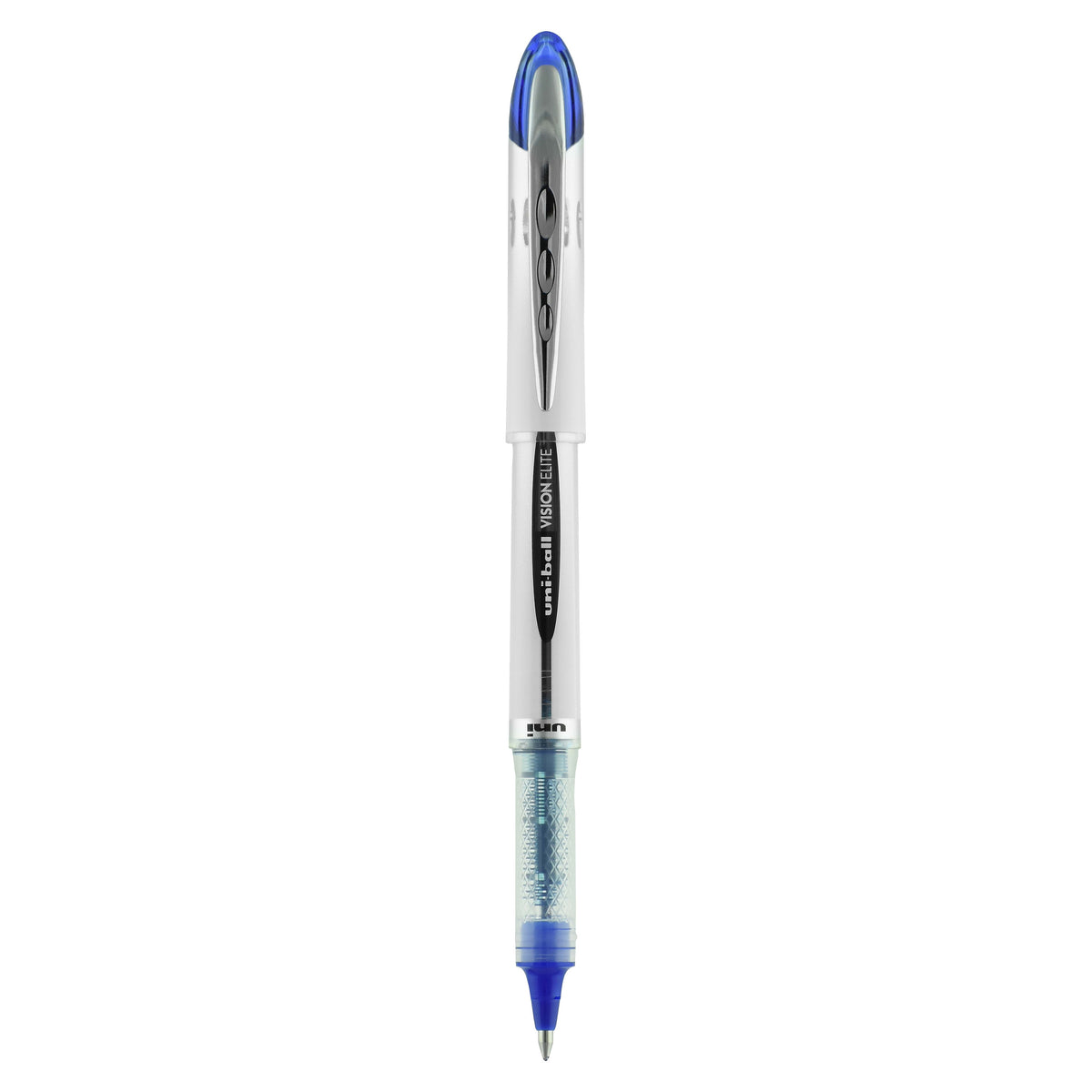 uniball Vision Elite Rollerball Pens, Bold Point, 0.8mm, Blue Ink