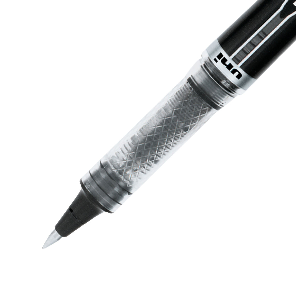 uniball Vision Elite Rollerball Pens, Micro Point, 0.5mm, Black Ink, 12/Pack