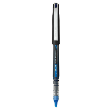 uniball Vision Needle Rollerball Pens, Micro Point, 0.5mm, Blue Ink, 12/Pack