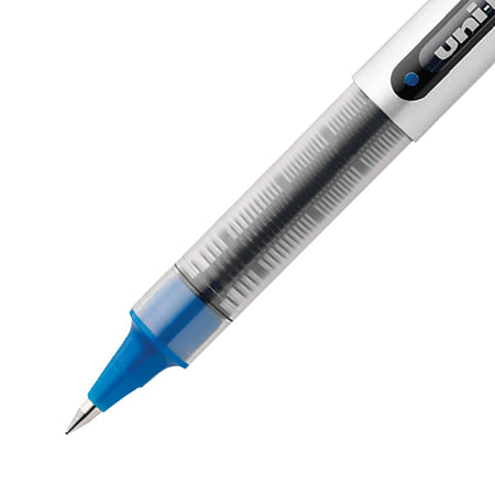 uniball Vision Rollerball Pens, Fine Point, 0.7mm, Blue Ink