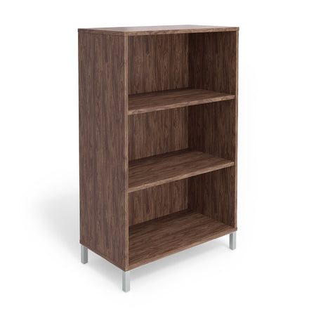 Union & Scale™ Essentials 3 Shelf 45"H Laminate Bookcase, Espresso