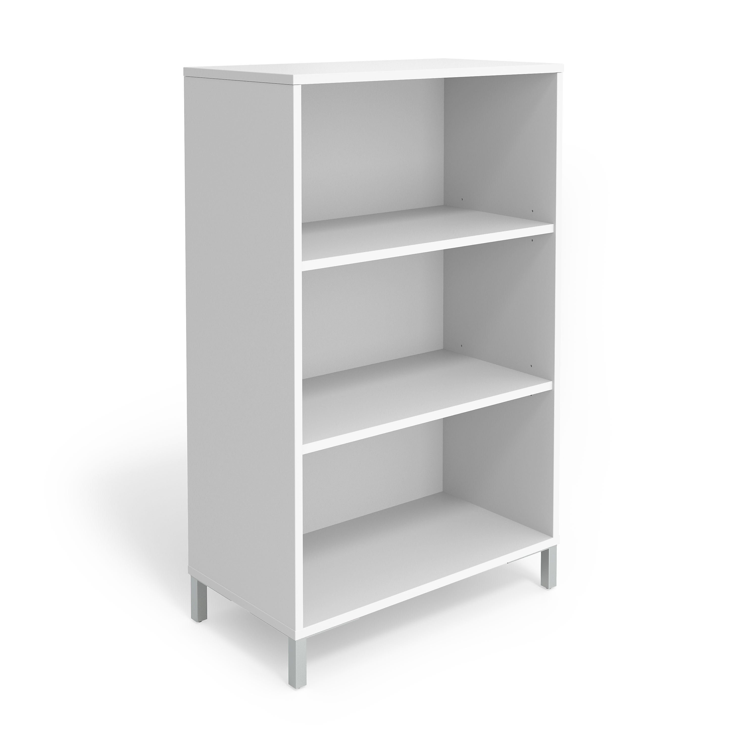 Union & Scale™ Essentials 3 Shelf 45"H Laminate Bookcase, White