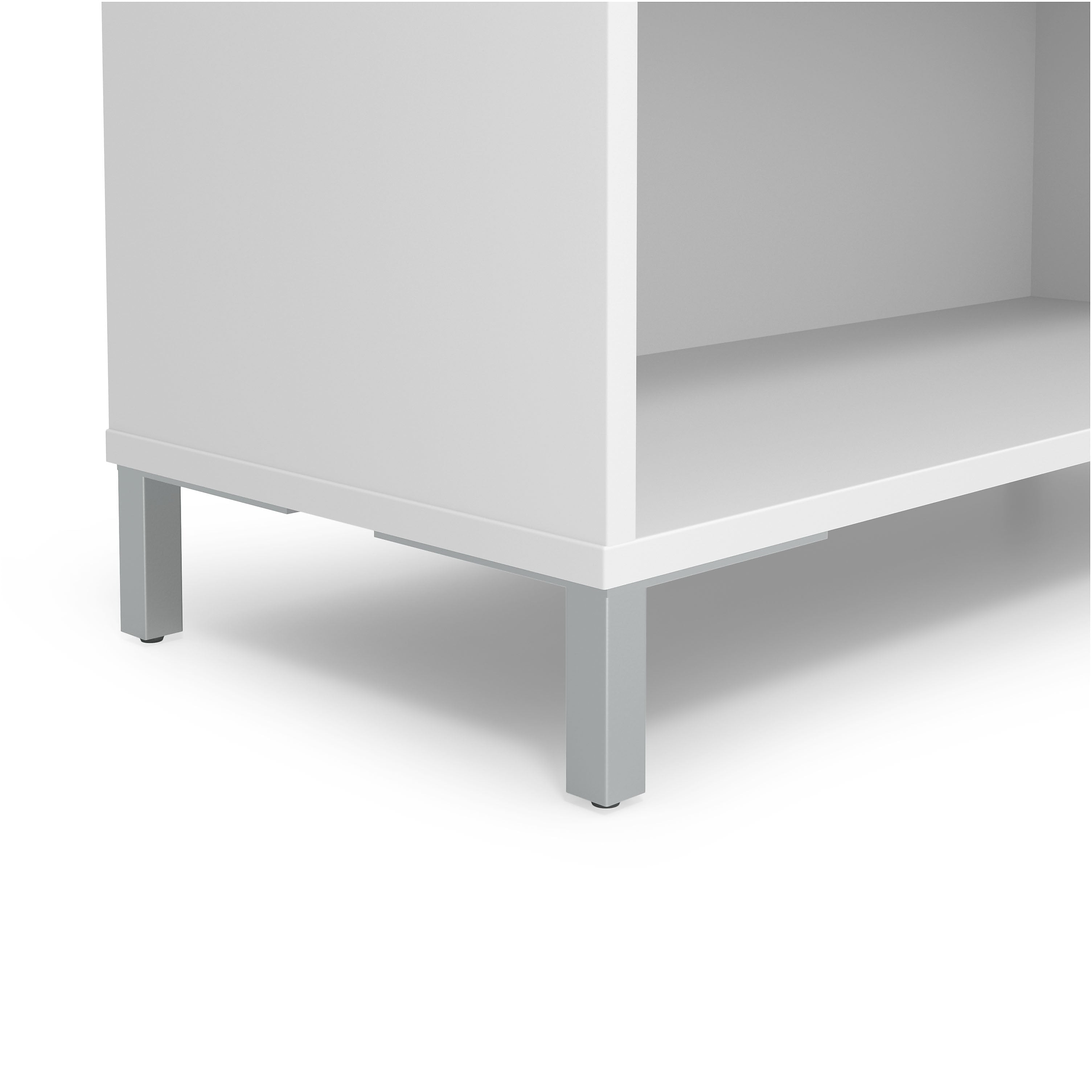 Union & Scale™ Essentials 5 Shelf 72"H Laminate Bookcase, White