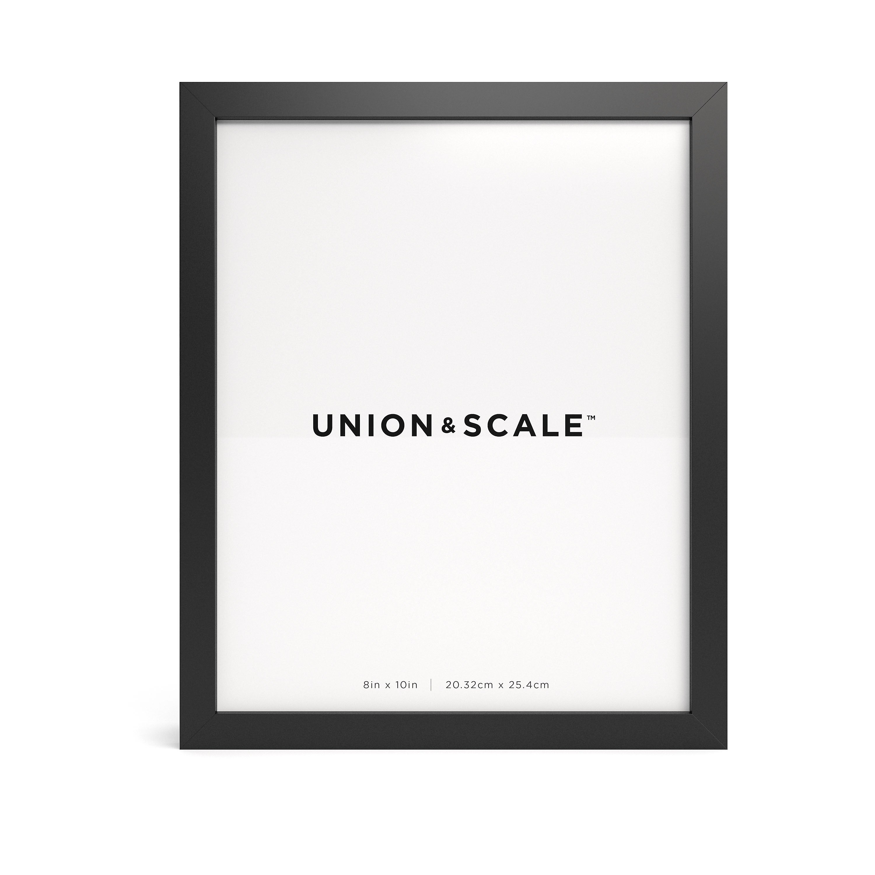 Union & Scale™ Essentials Wood Picture Frame, Black