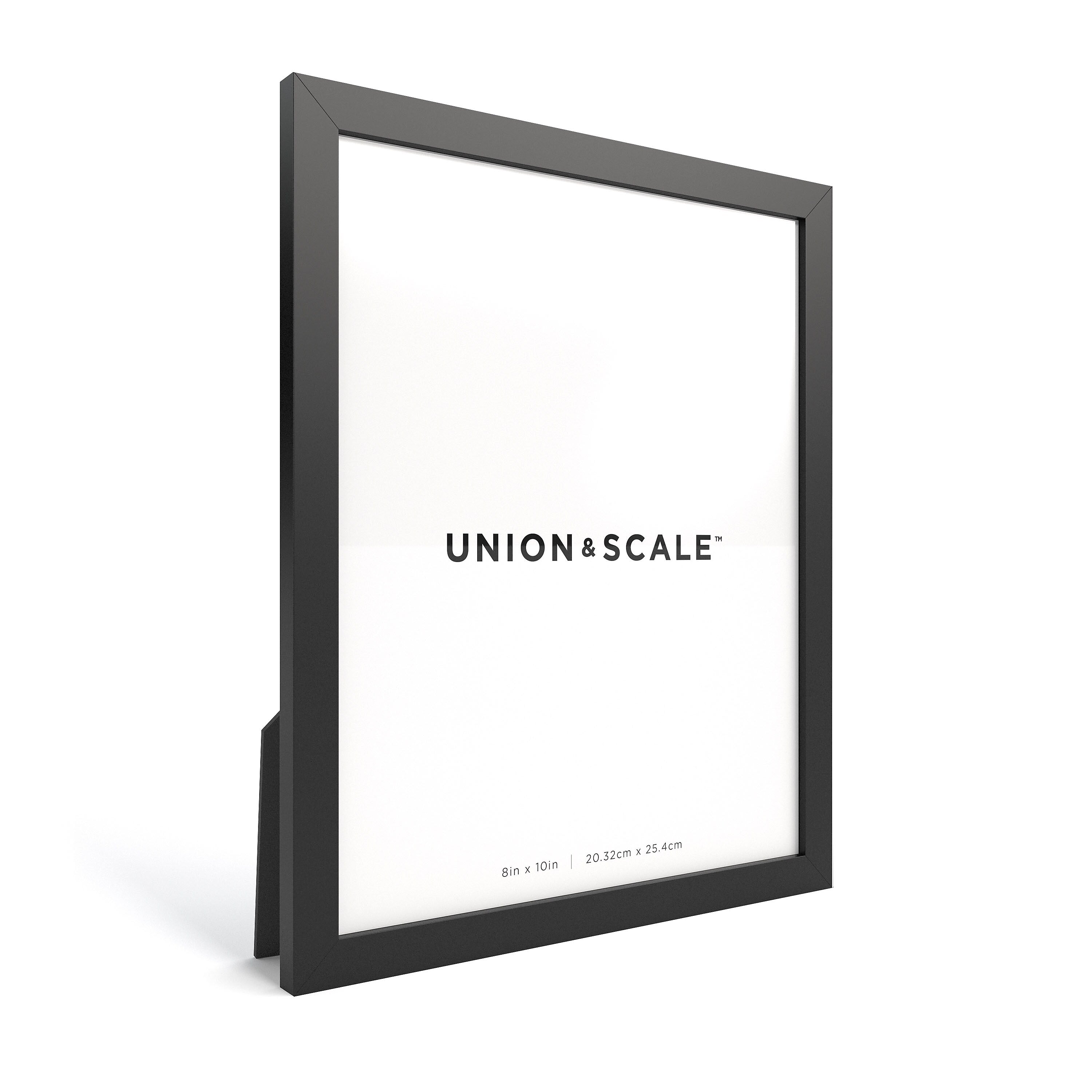 Union & Scale™ Essentials Wood Picture Frame, Black