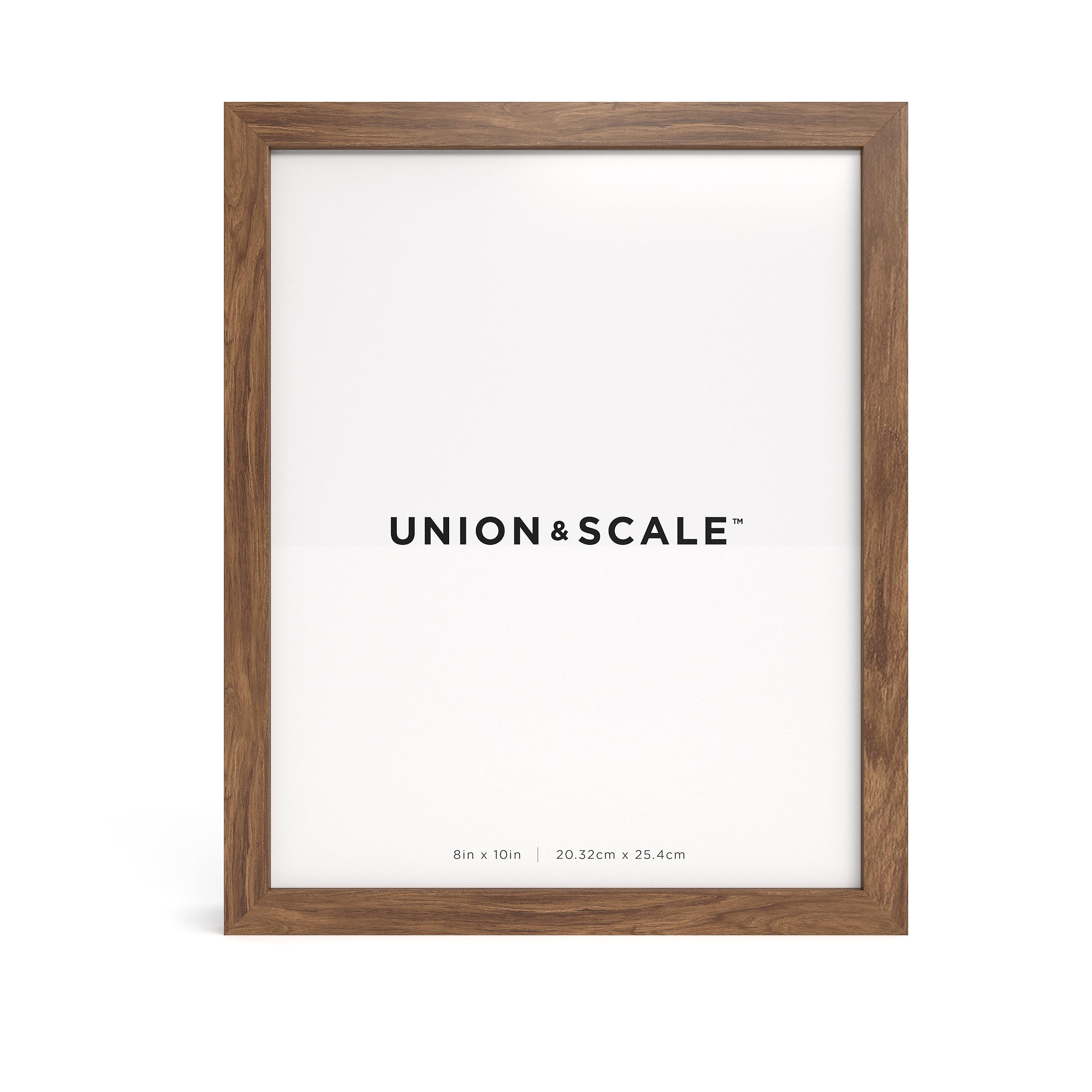 Union & Scale™ Essentials Wood Picture Frame, Espresso