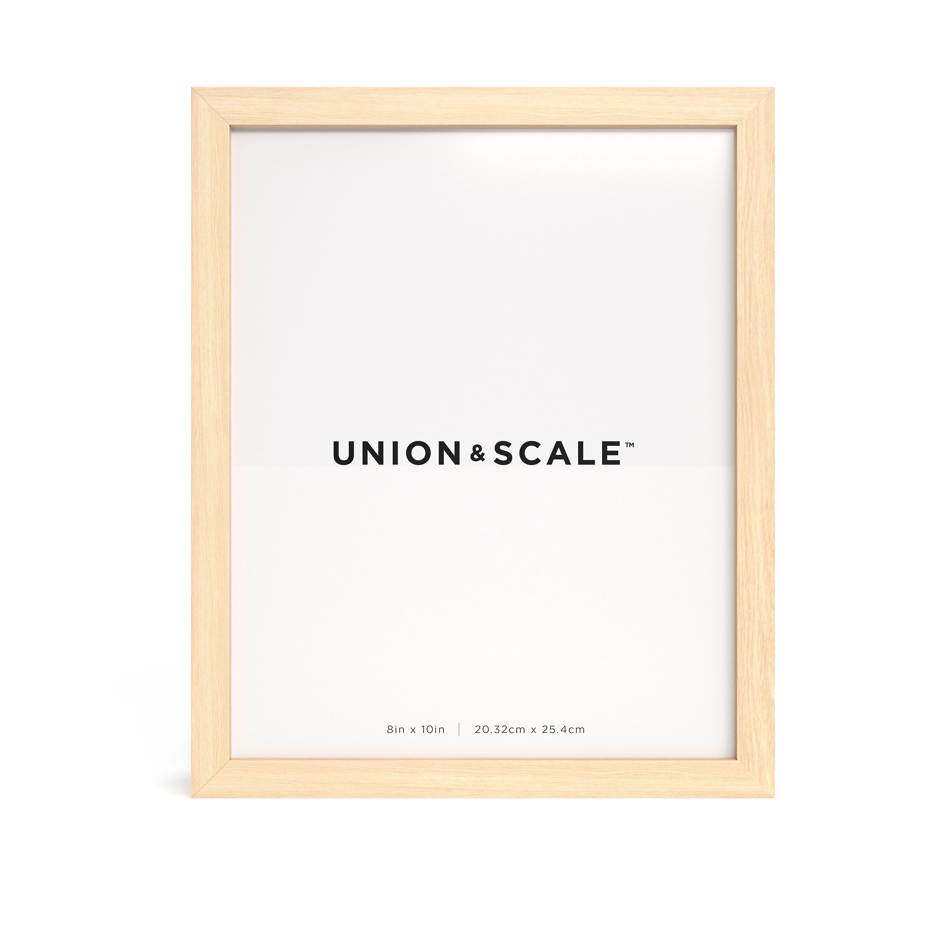 Union & Scale™ Essentials Wood Picture Frame, Natural
