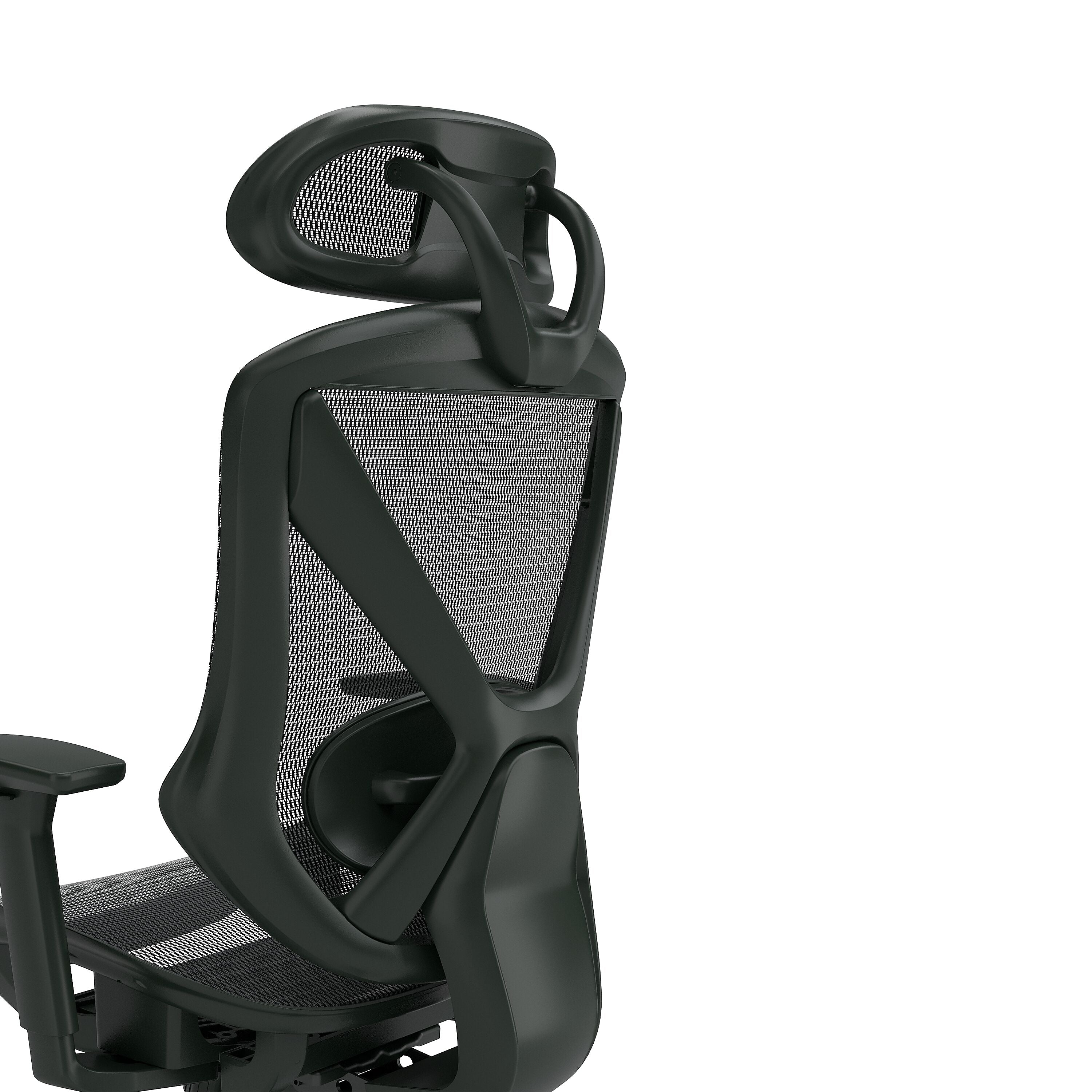 Union & Scale™ FlexFit™ Dexley Ergonomic Mesh Swivel Task Chair, Black
