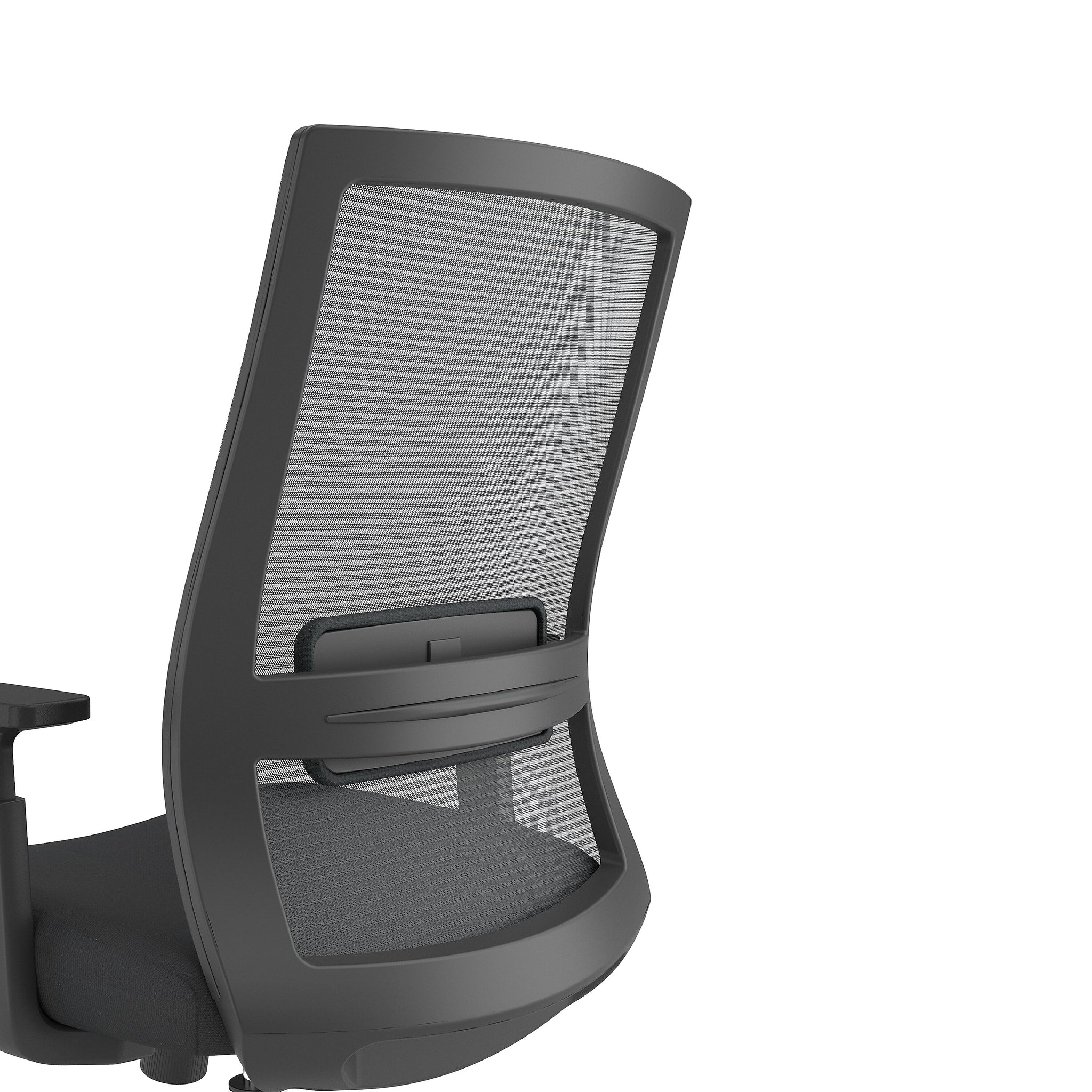 Union & Scale Prestige Marrett Ergonomic Fabric Swivel Task Chair, Black