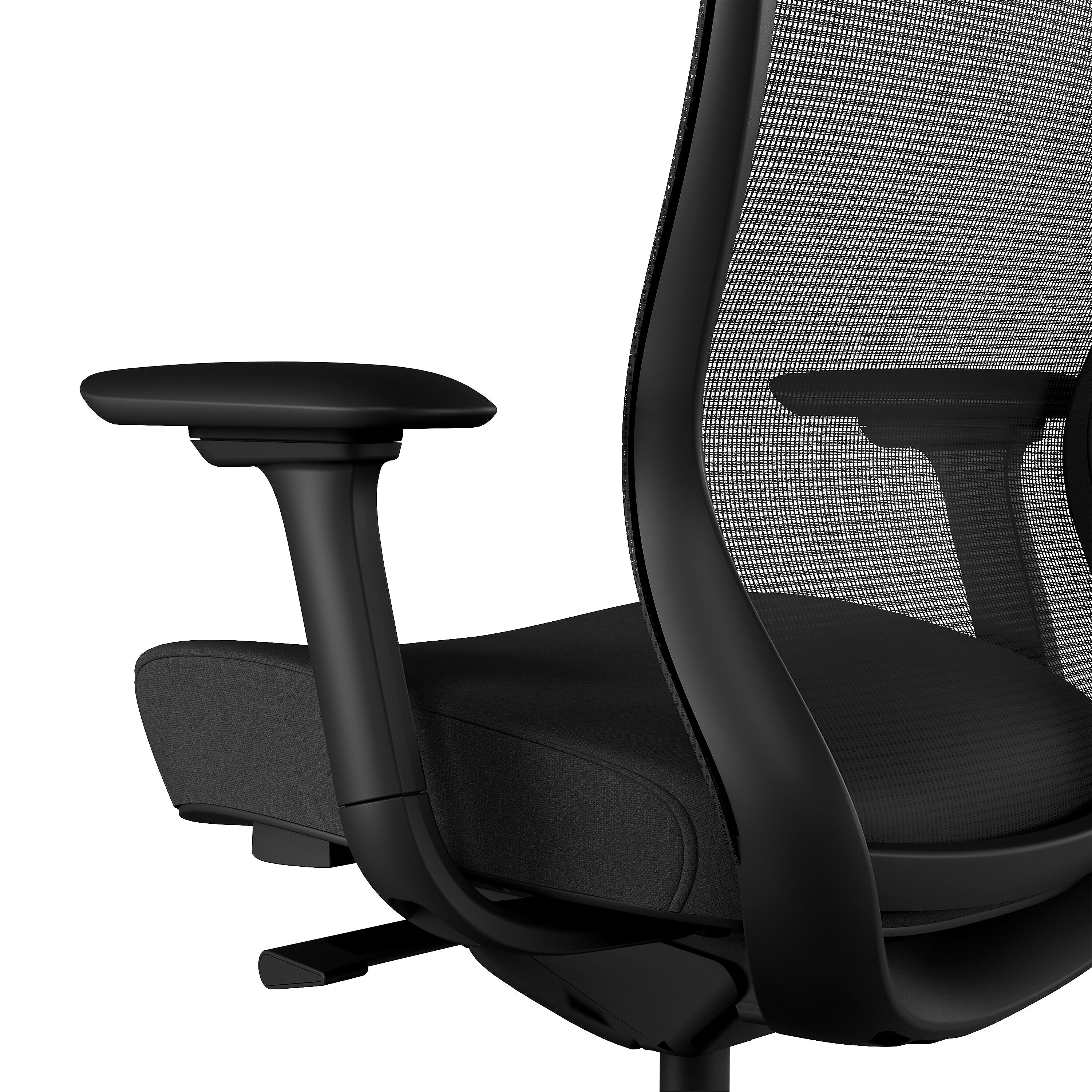 Union & Scale™ Workplace2.0™ Ayalon Ergonomic Fabric Swivel Task Chair, Black