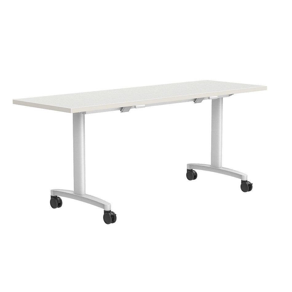 Union & Scale™ Workplace2.0™ Nesting Training Table, 24X72, Silver Mesh