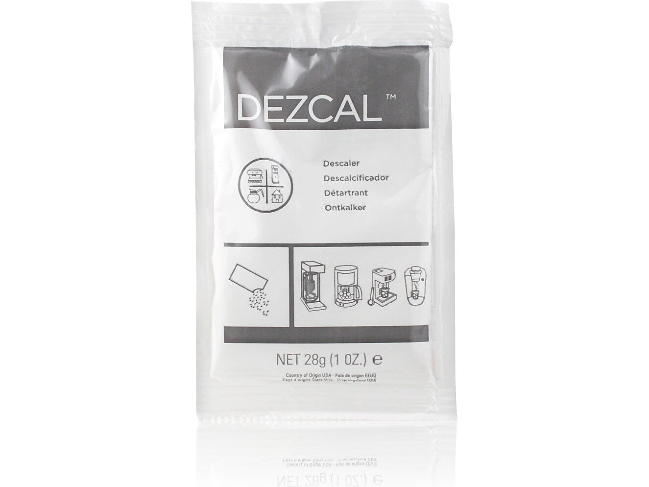 Urnex Coffee and Espresso Machine Descaling Powder, 1 Oz., 3/Box