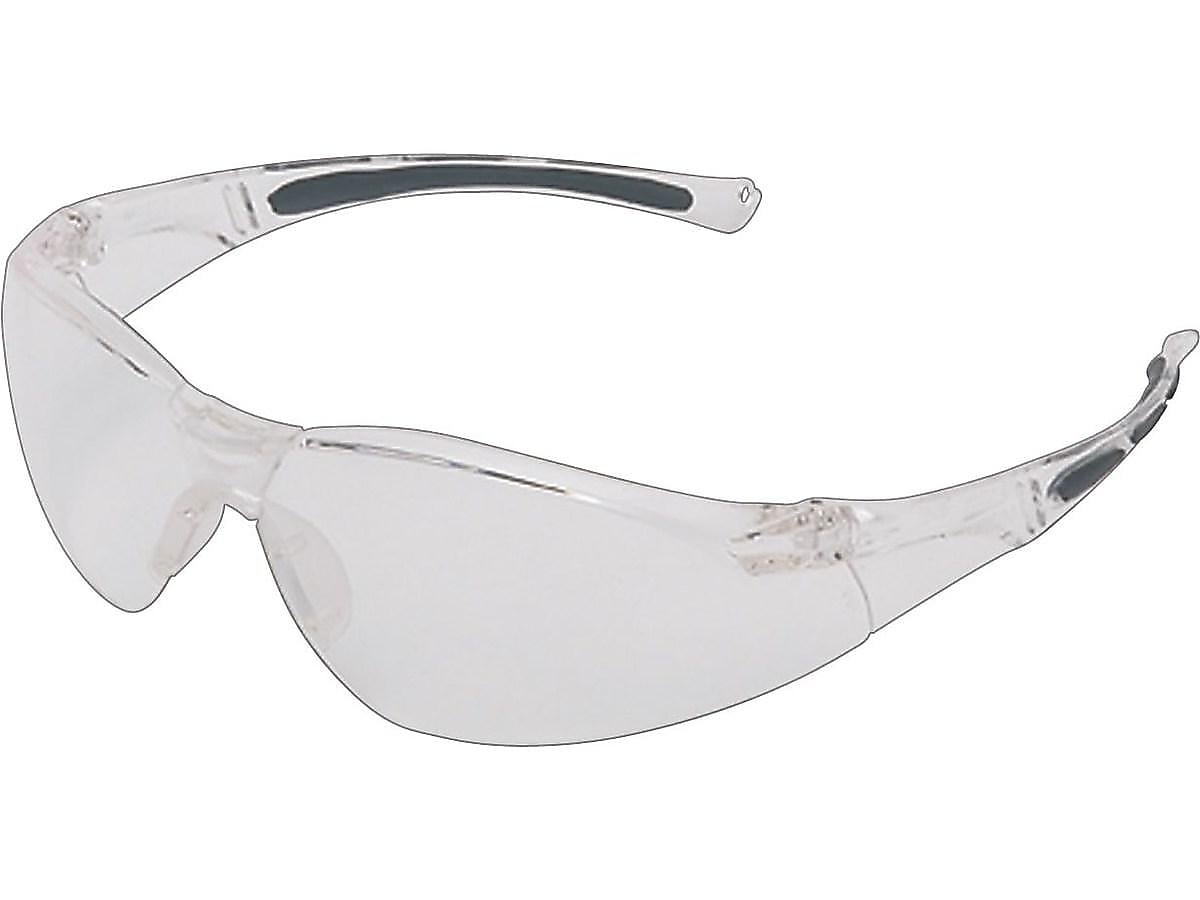 Uvex A800 Series Polycarbonate Safety Glasses, Clear Lens