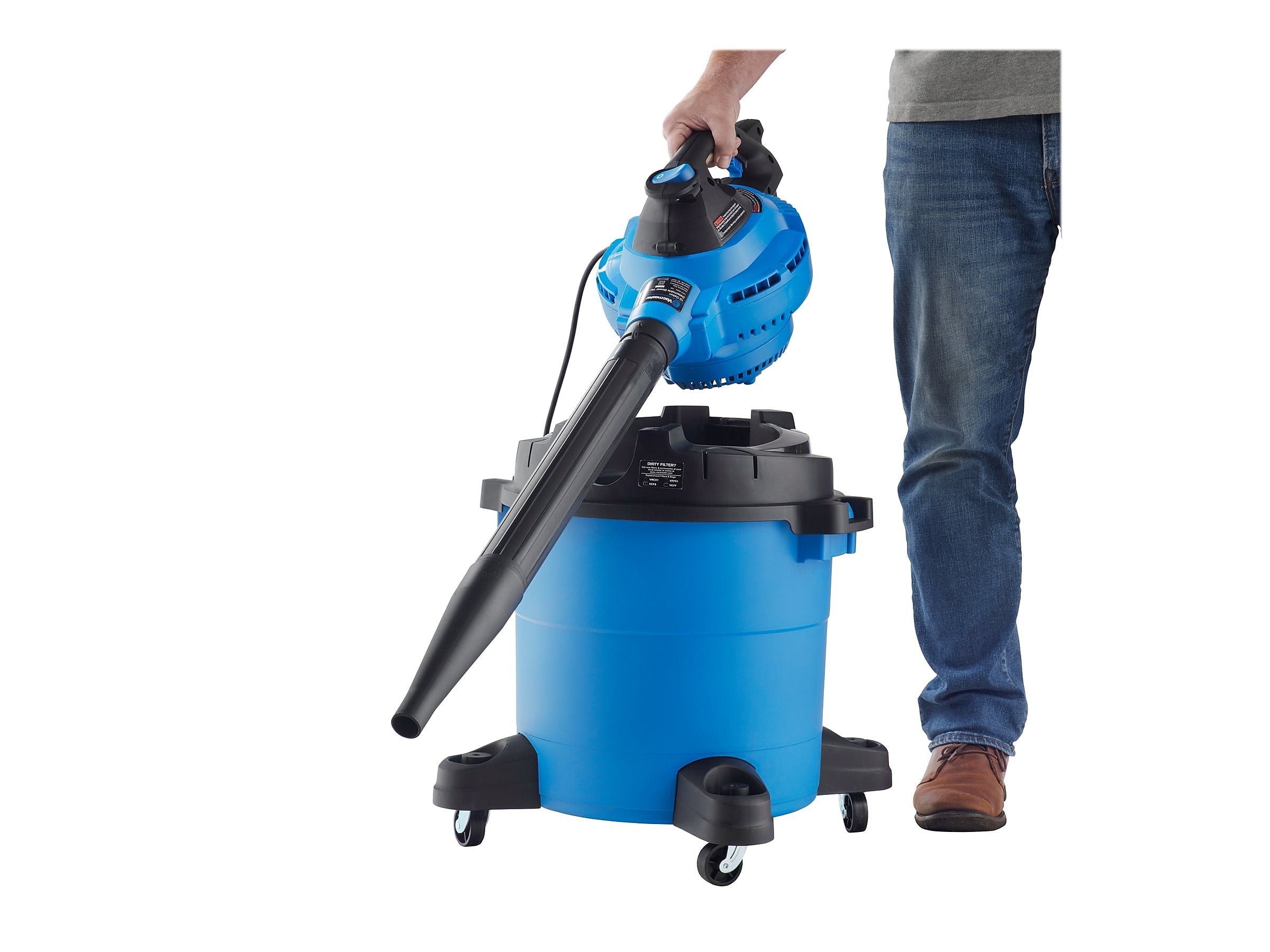 VacMaster Canister Vacuum, Blue