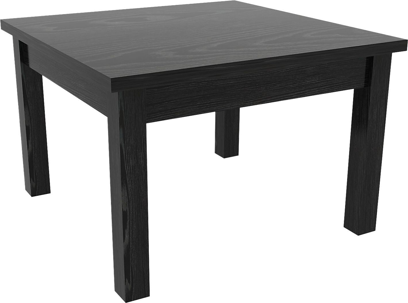 Valencia Series Occasional Table, Rectangle, 23-5/8w x 20d x 20 2/3h, Black